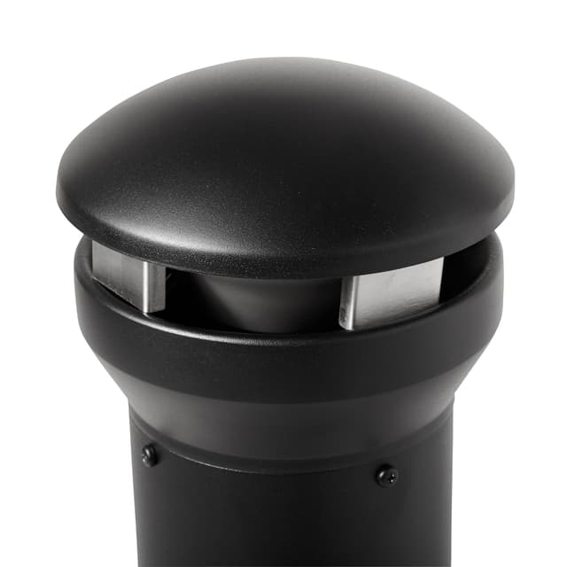 Asbak Rubbermaid Infinity Genie staand zwart 2