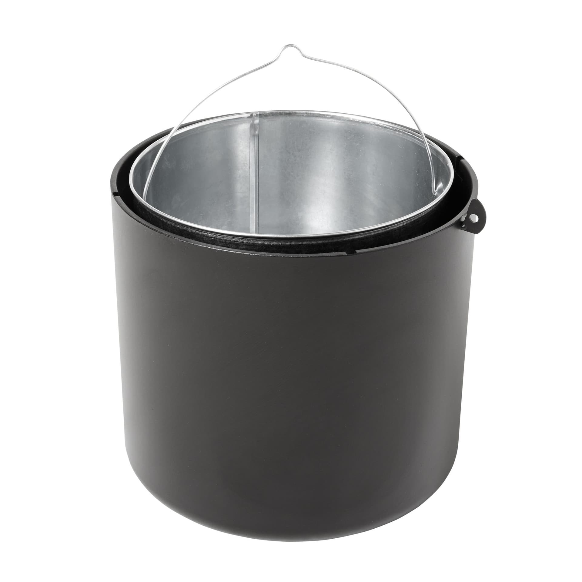 Asbak Rubbermaid Infinity Genie staand zwart 3