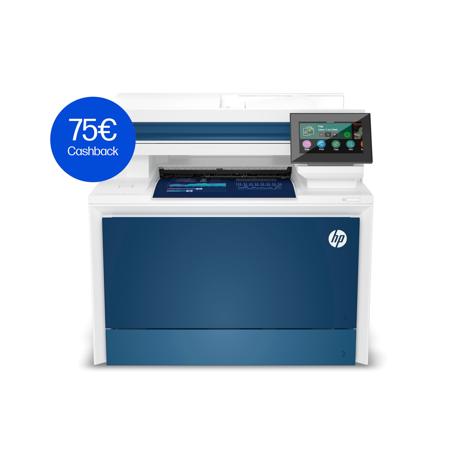Multifunctional Laser printer HP Color LaserJet 4302fdn 5