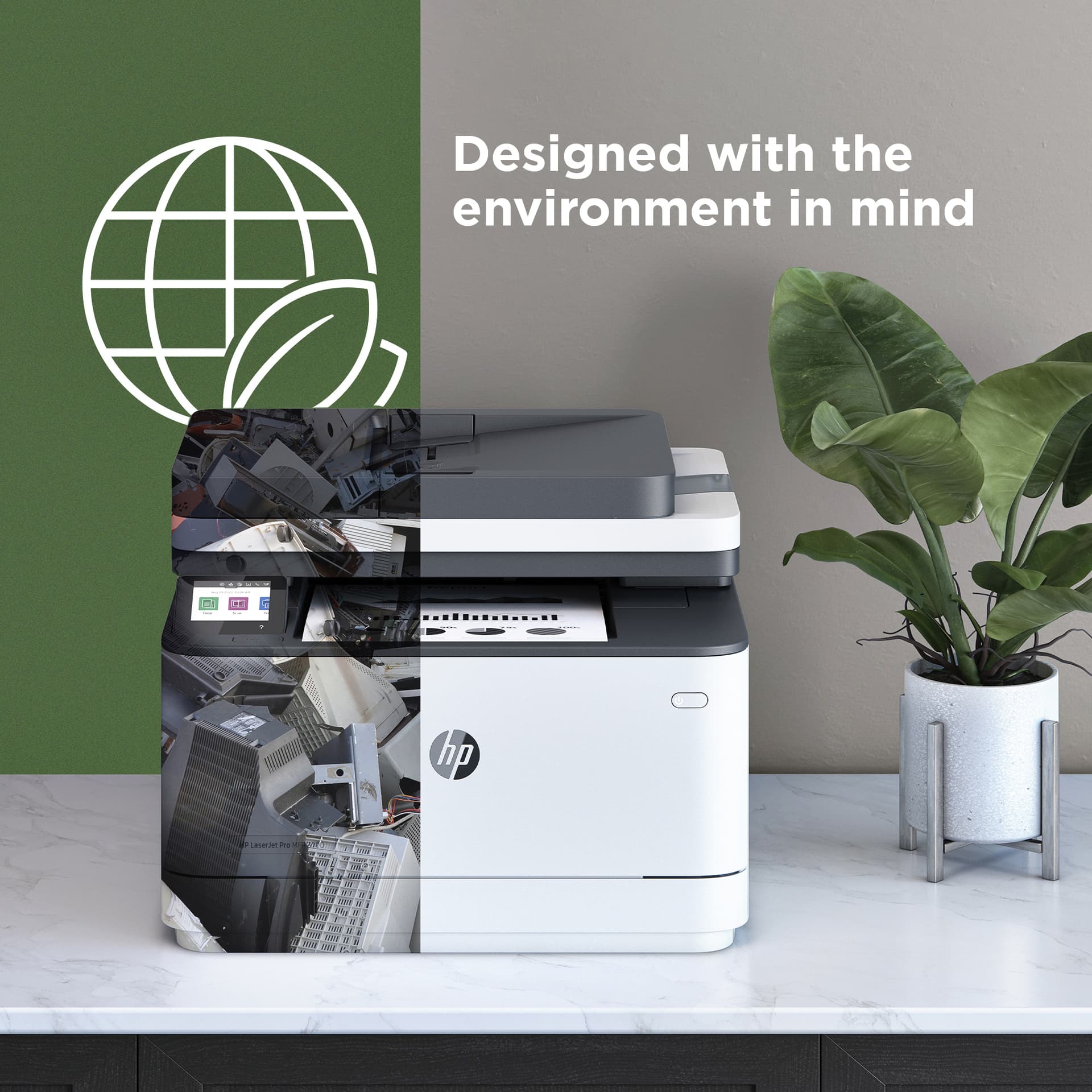 Multifunctional Laser printer HP laserjet 3102fdw 3