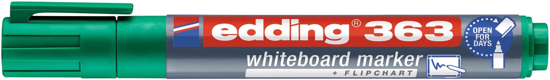 Whiteboardmarker edding 363 schuin 1-5mm groen 2