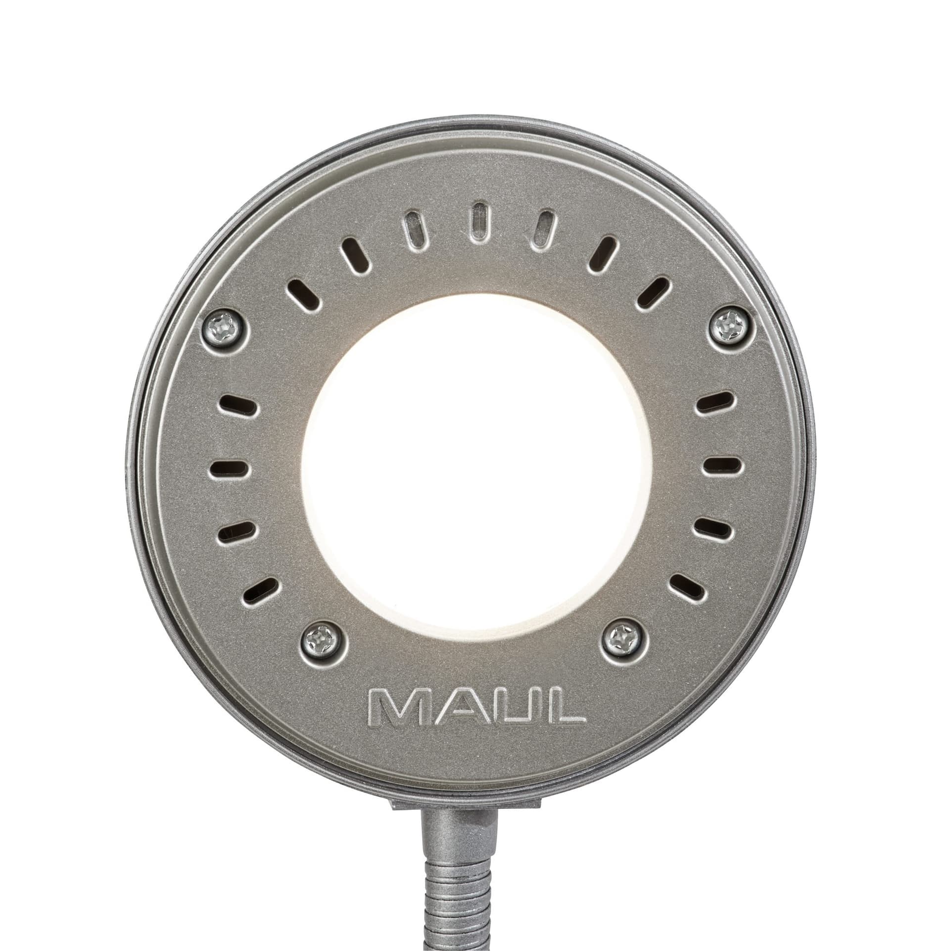 Bureaulamp MAUL Arc LED zilver 2