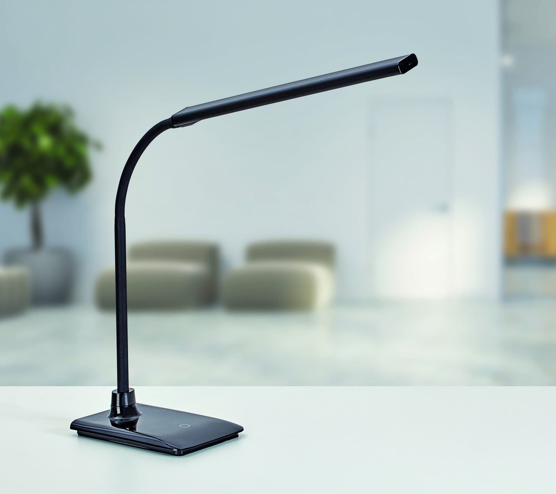 Bureaulamp MAUL Pirro LED dimbaar met voet zwart 3