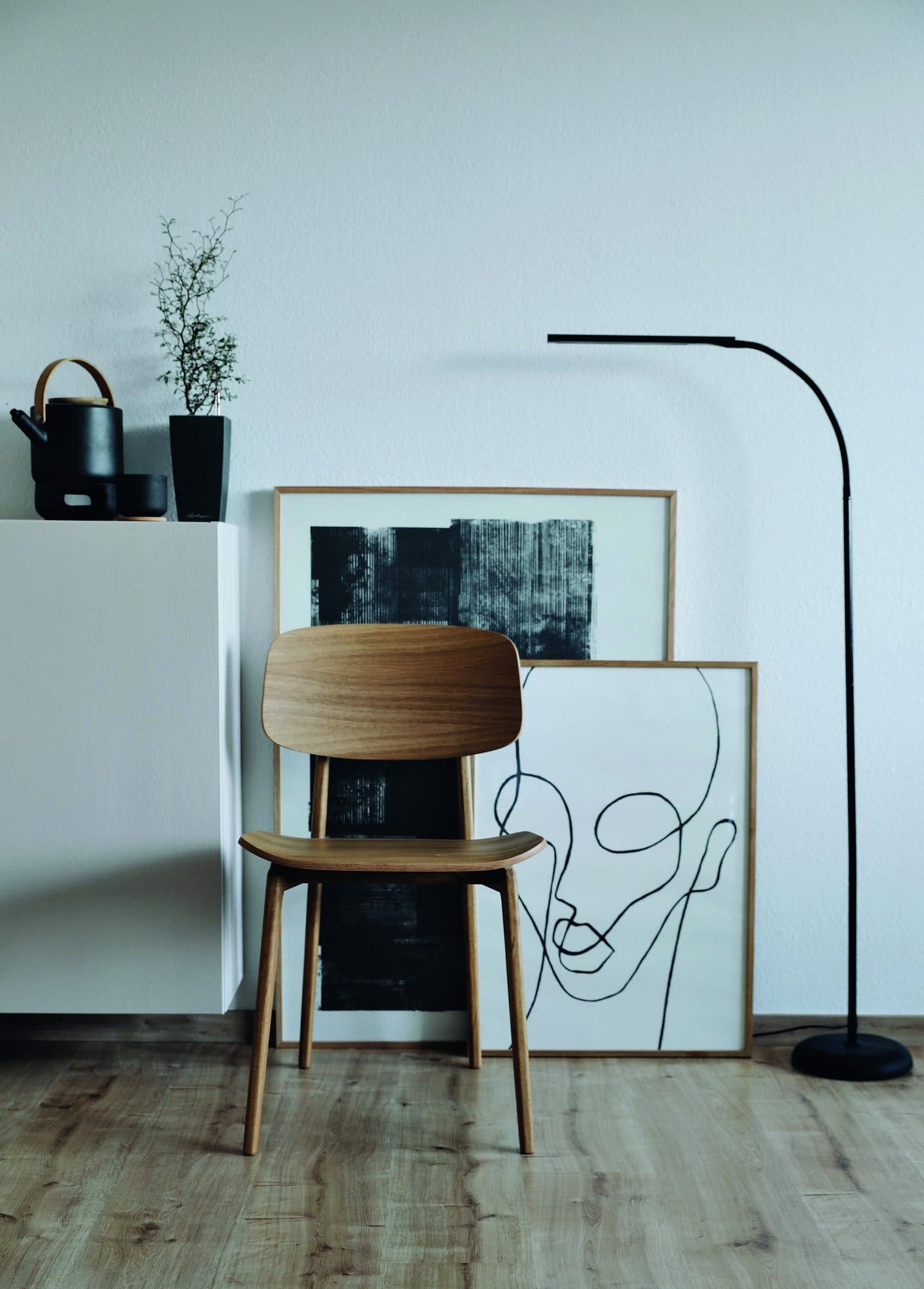 Vloerlamp MAUL Pirro LED dimbaar zwart 3