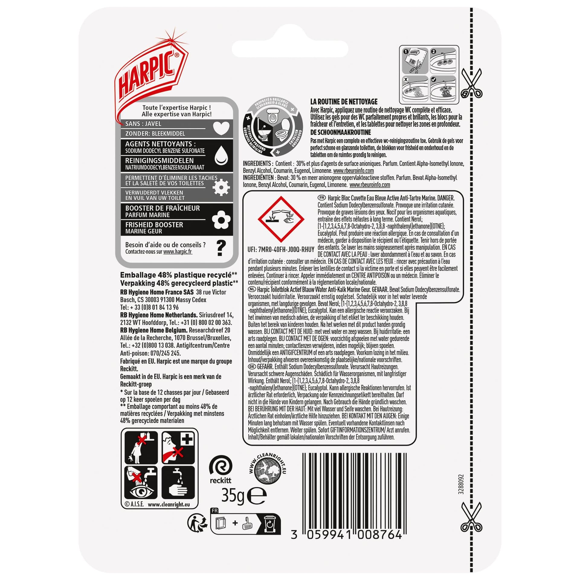 Toiletblok Harpic LSR Block 35g 2