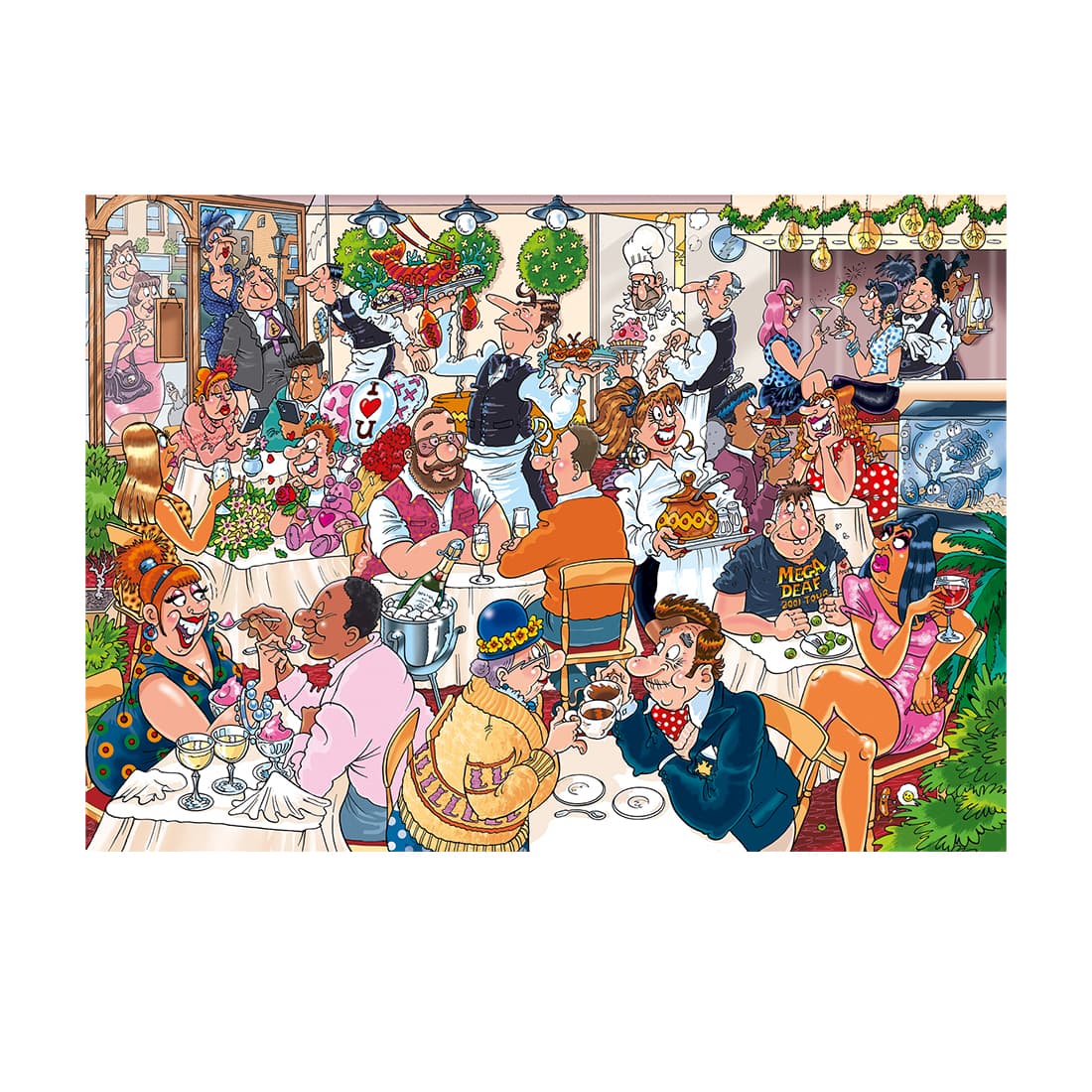 Puzzel Wasgij Mystery 26 Date Night! 1000 stukjes 4