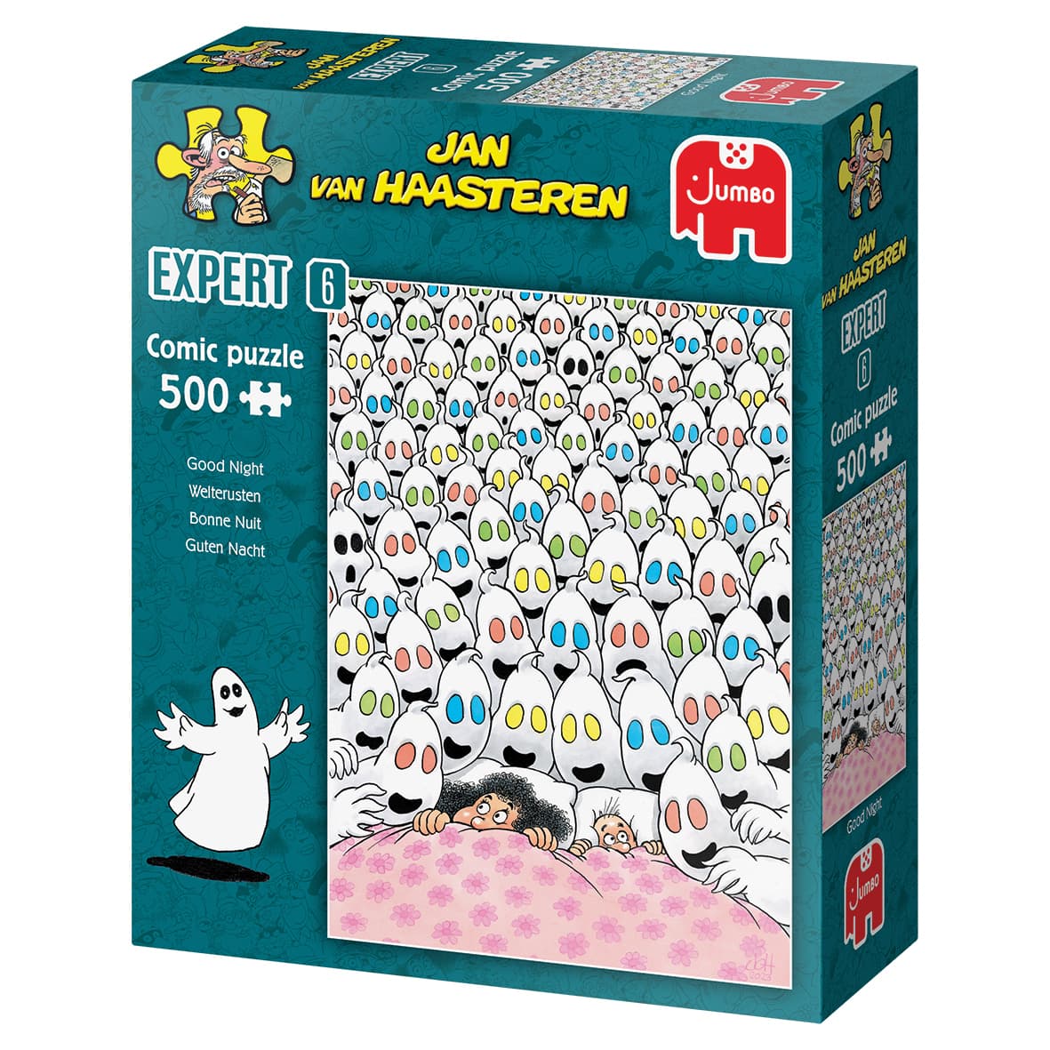 Puzzel Jan van Haasteren Expert 6 Welterusten 500 stukjes 2