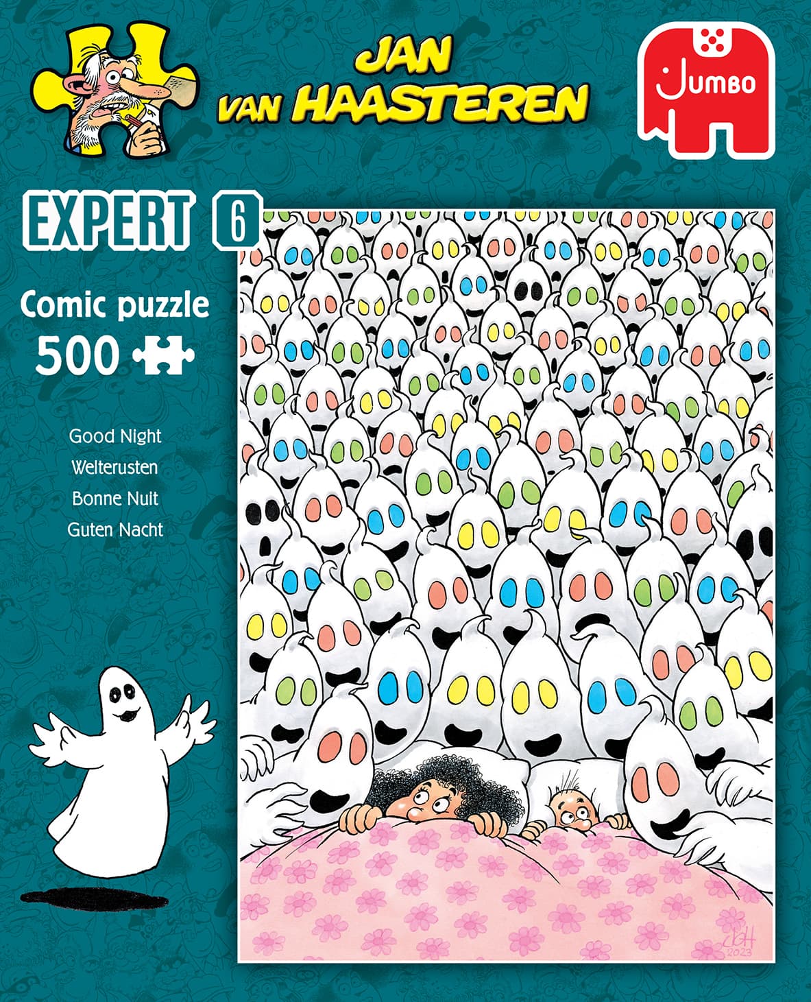 Puzzel Jan van Haasteren Expert 6 Welterusten 500 stukjes 3