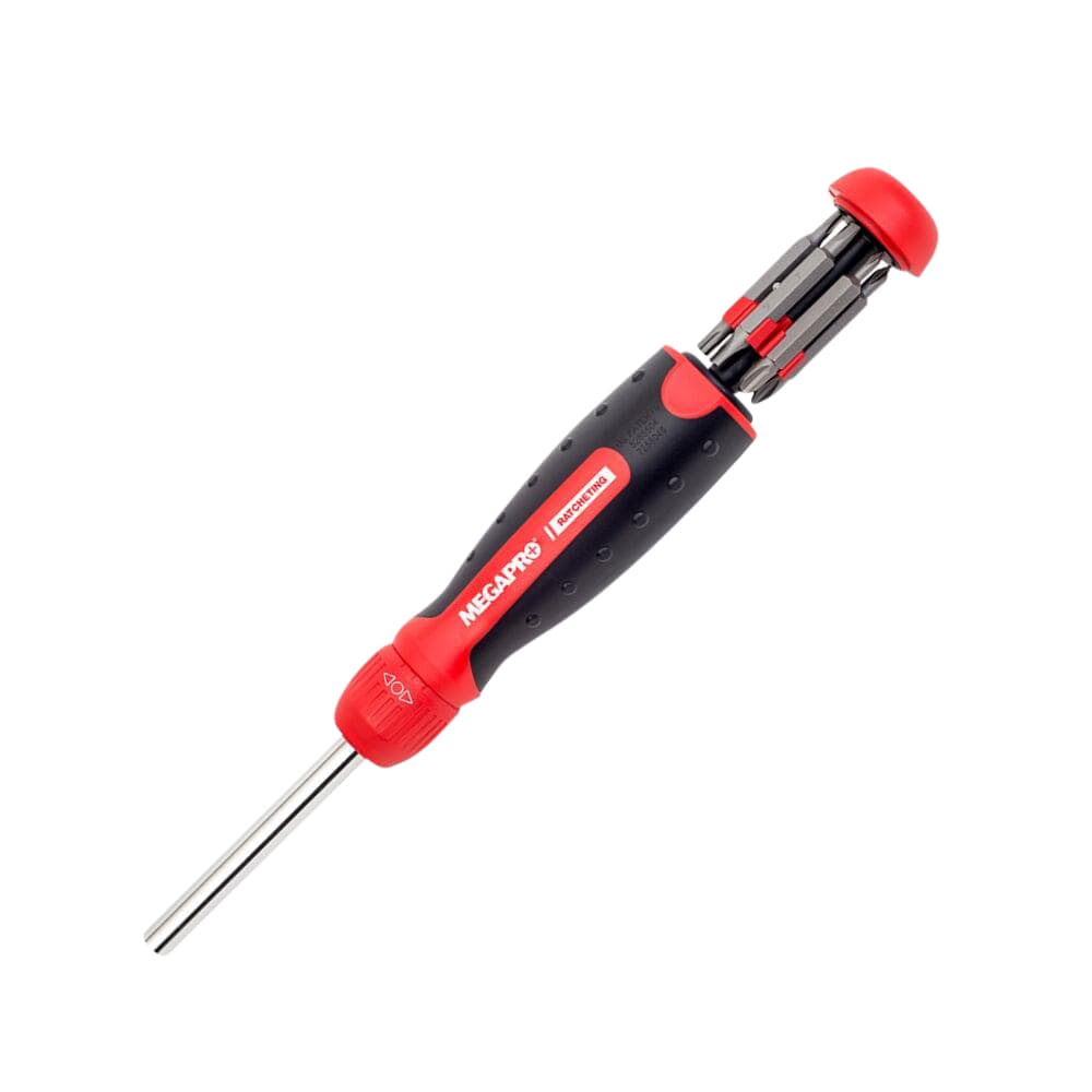 Schroevendraaier Megapro Ratcheting met 13 bits zwart 2