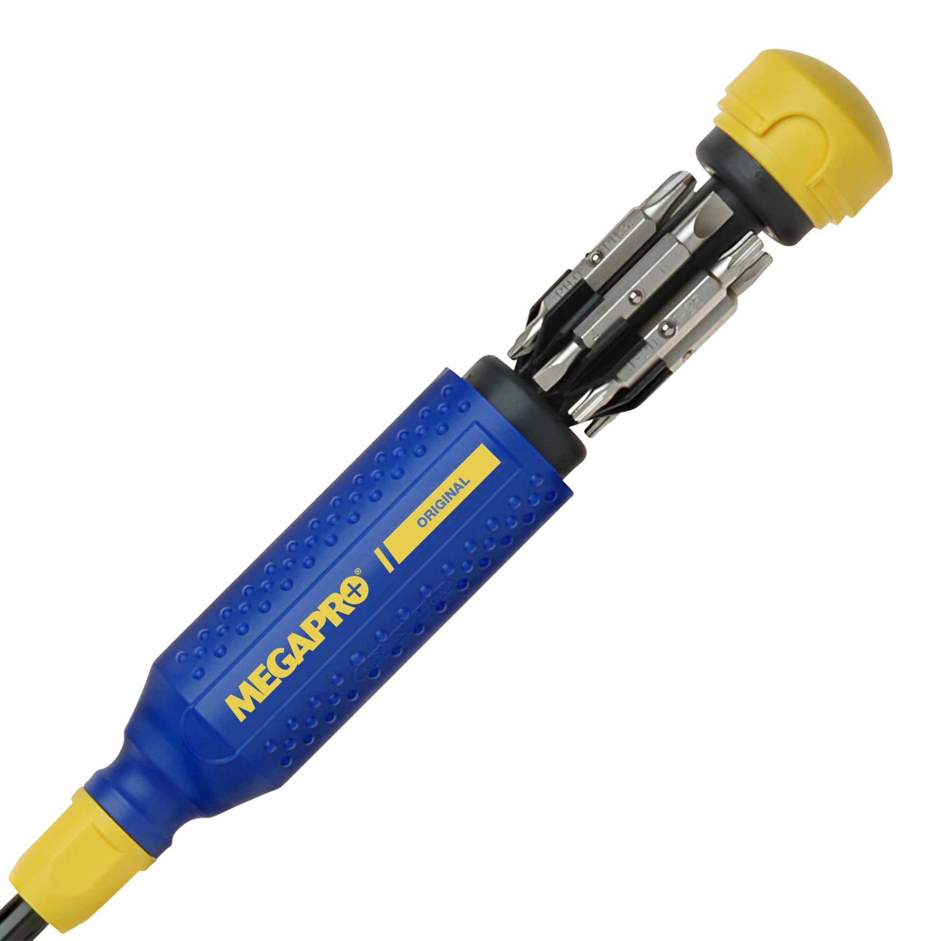Schroevendraaier Megapro Original met 15 bits blauw 2