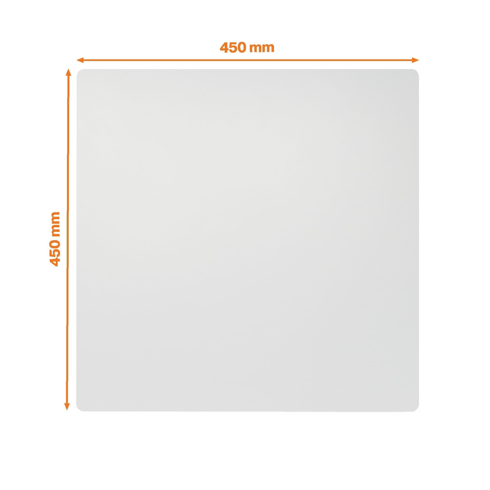 Whiteboard Nobo frameloos modulair 45x45cm 4
