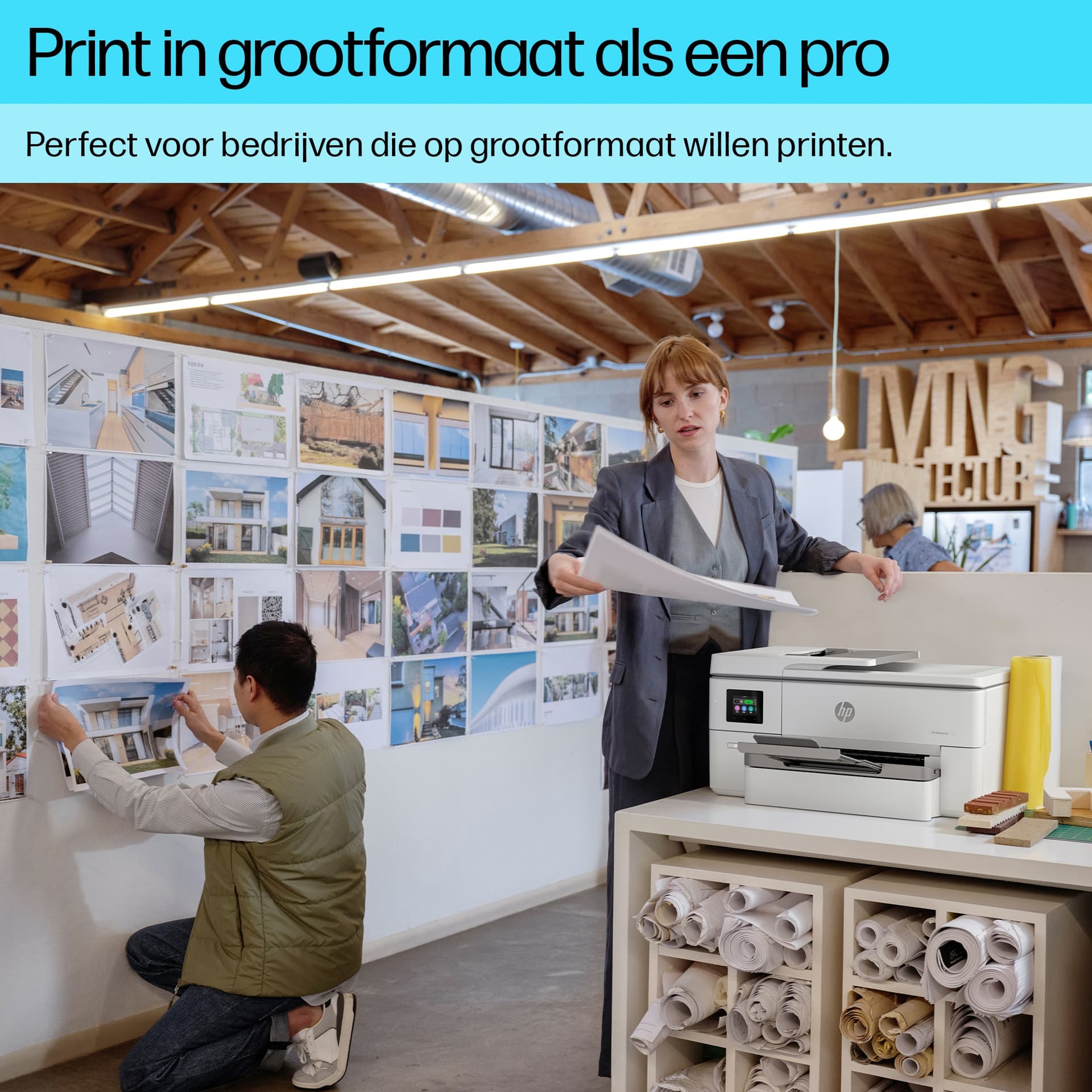 Multifunctional inktjet printer HP Officejet 9720E 8