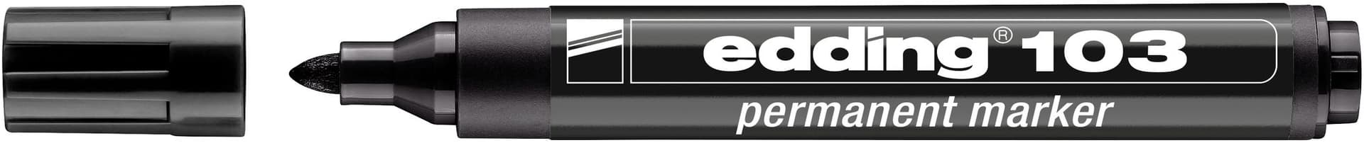 Viltstift edding 103 rond medium zwart