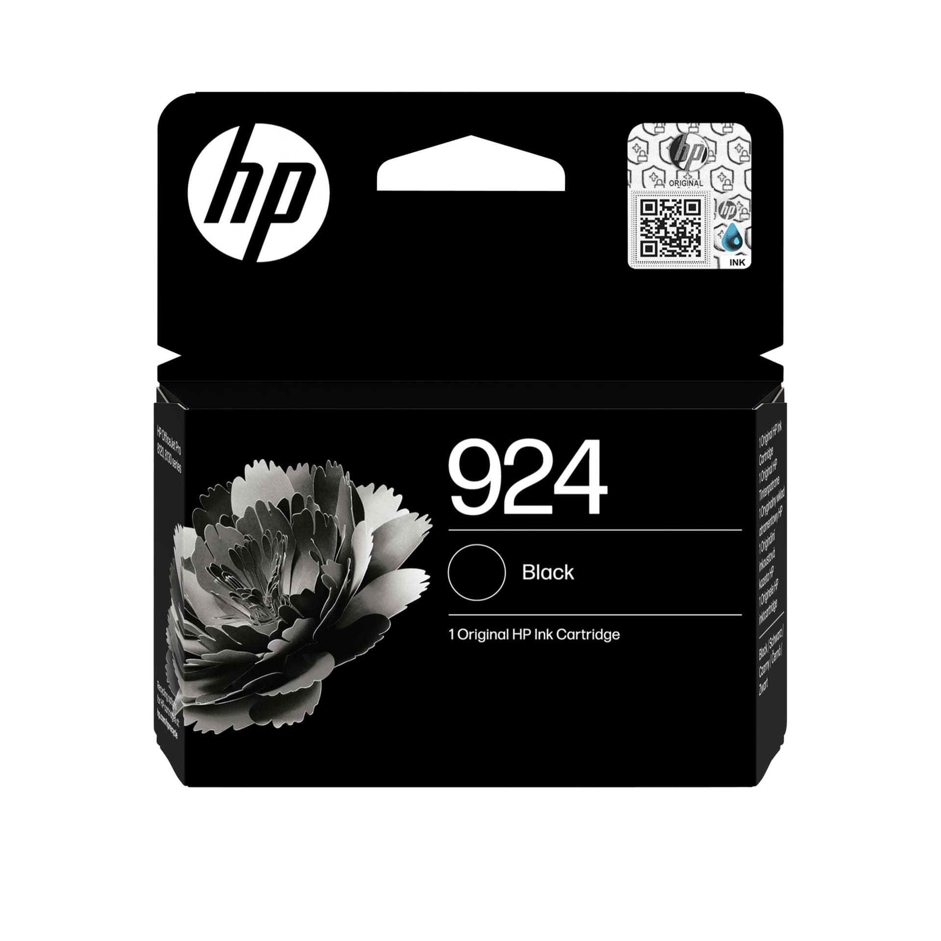 Inktcartridge HP 4K0U6NE 924 zwart