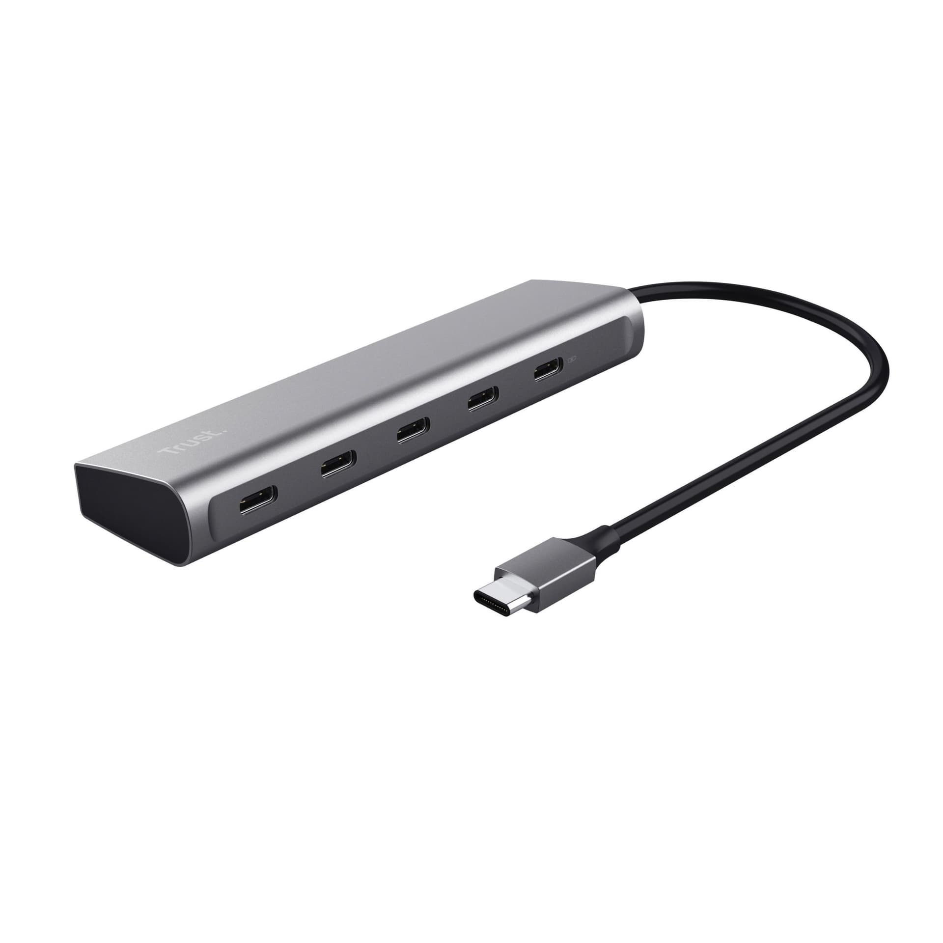Hub Trust USB-C Halyx 5 poorts 25136 2