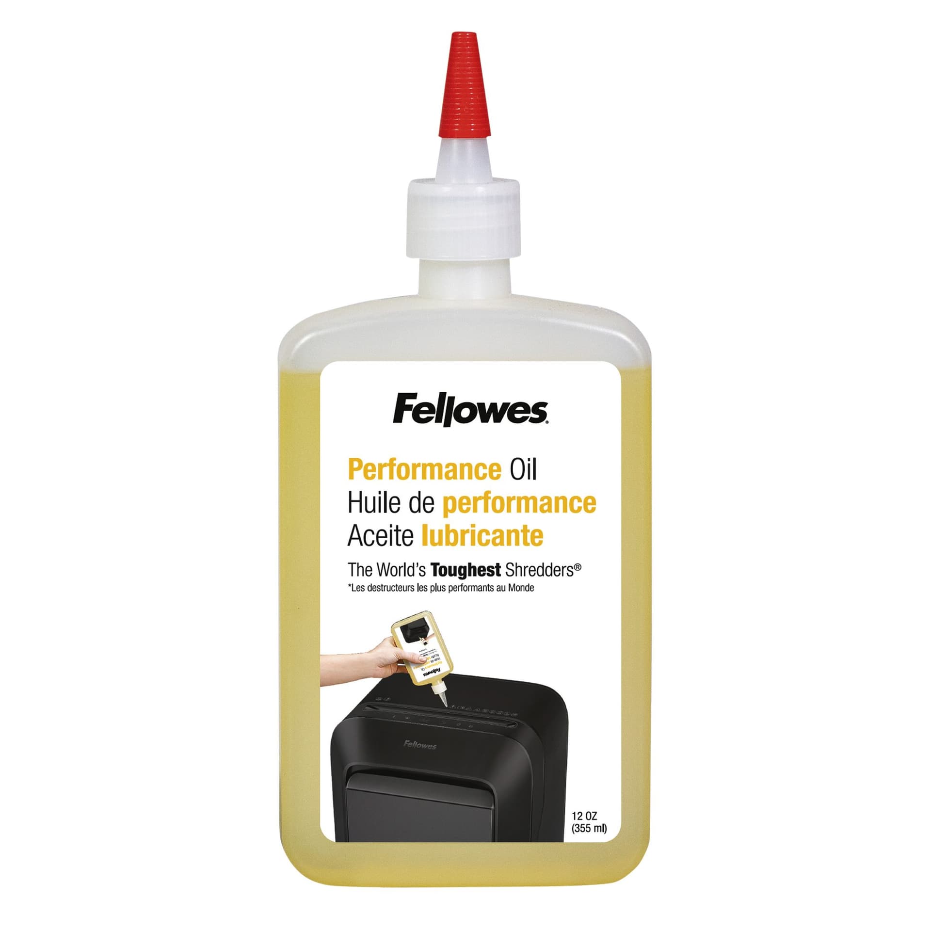 Olie voor papiervernietiger Fellowes 355ml 2