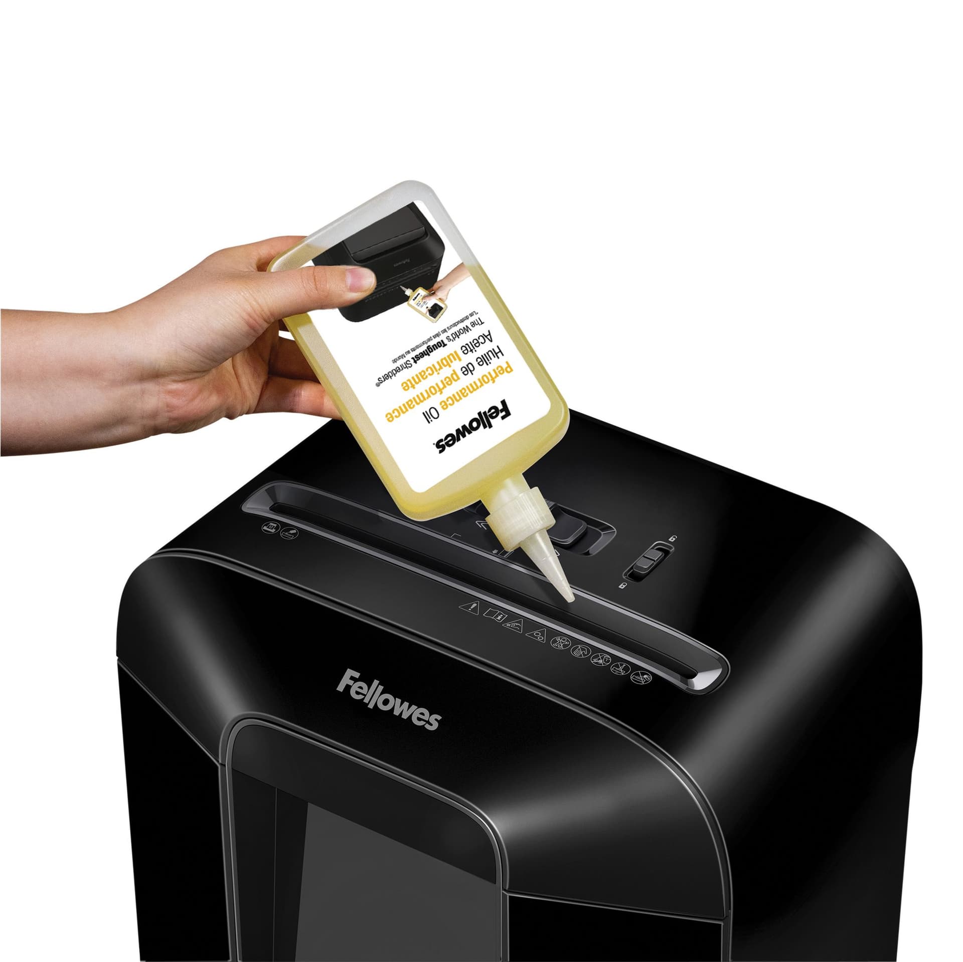 Olie voor papiervernietiger Fellowes 355ml 4