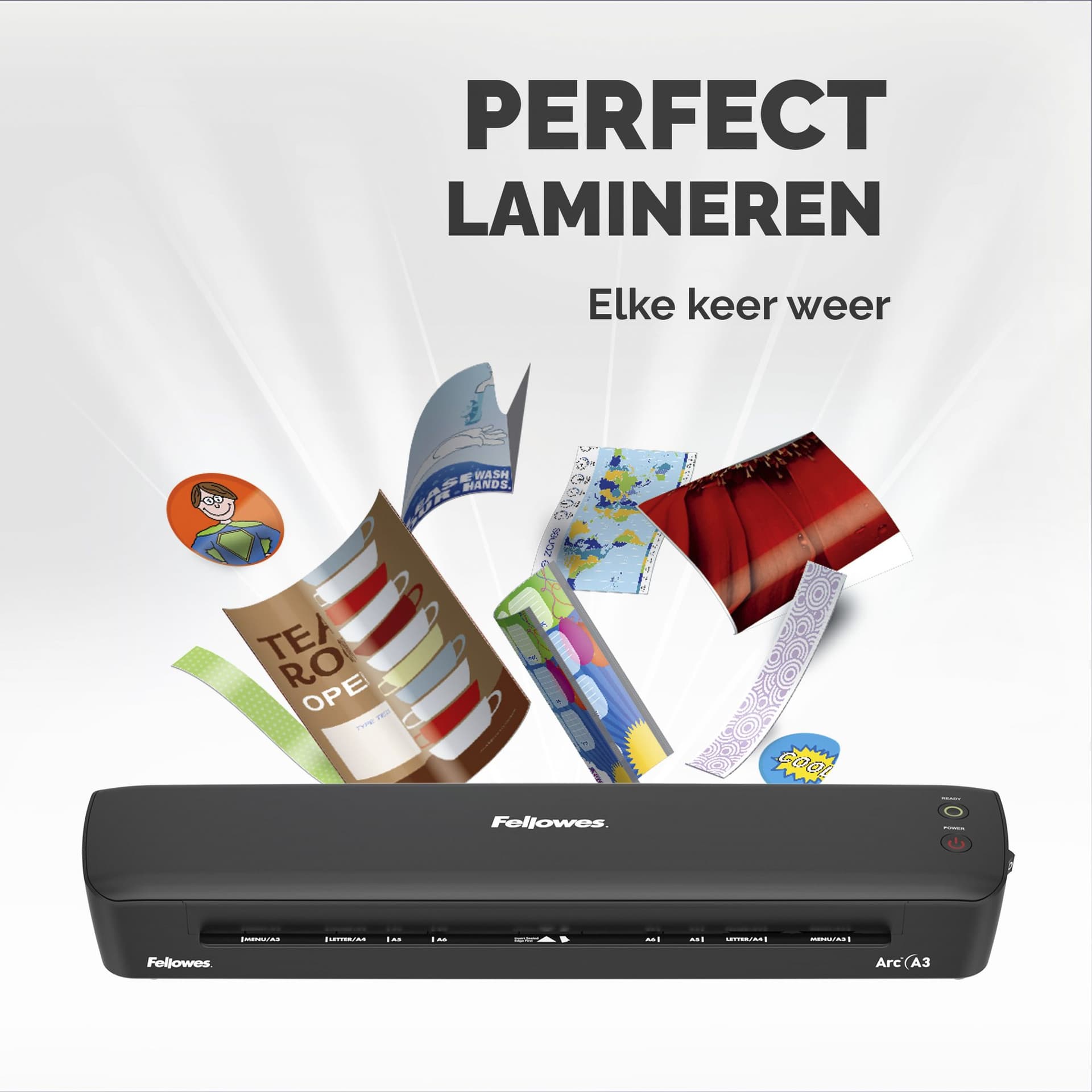 Lamineermachine Fellowes Arc A3 6
