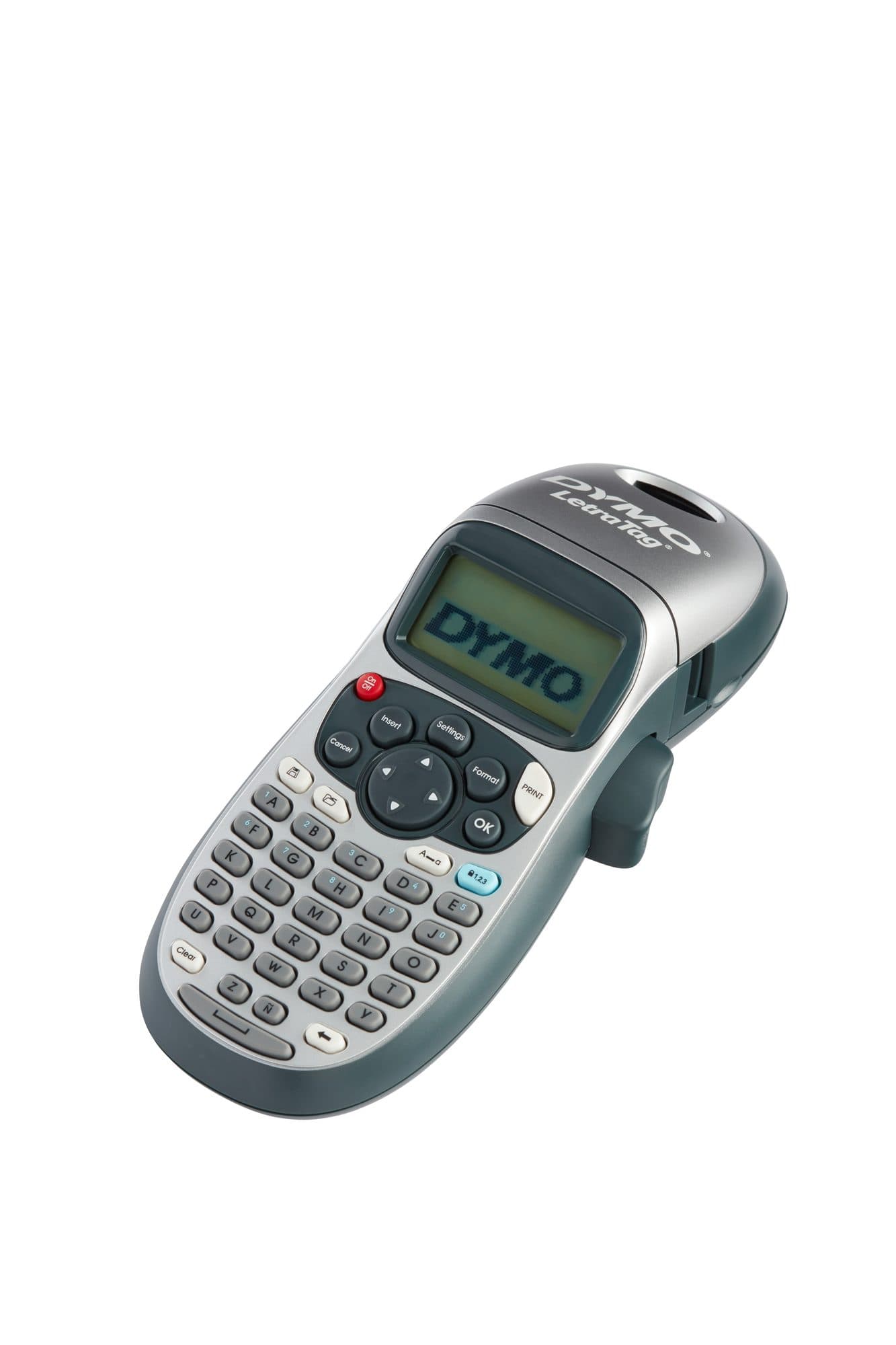 Labelprinter Dymo LetraTag 100H draagbaar abc 12mm zilverkleurig special edition 3