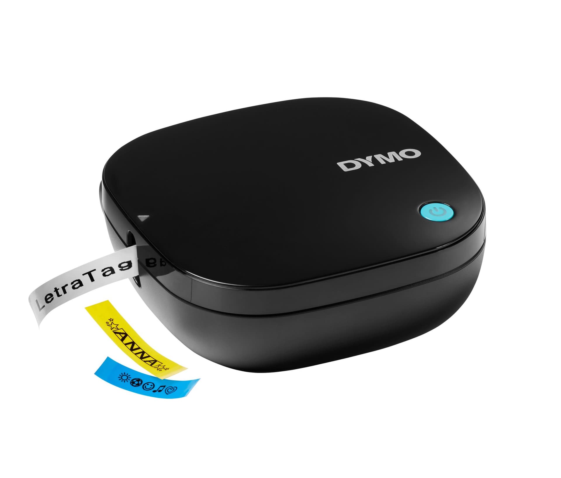 Labelprinter Dymo LetraTag 200B draagbaar bluetooth 12mm zwart promopack 5