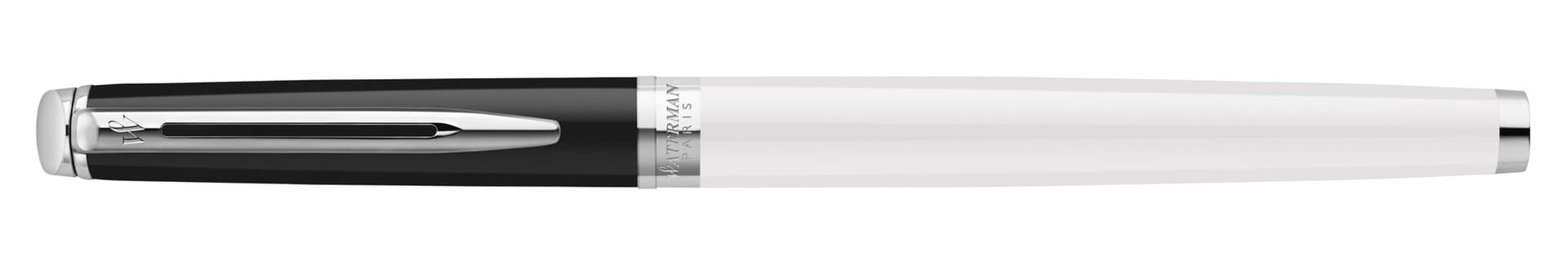 Vulpen Waterman Hémisphère Colour Blocking black en white CT fijn 3