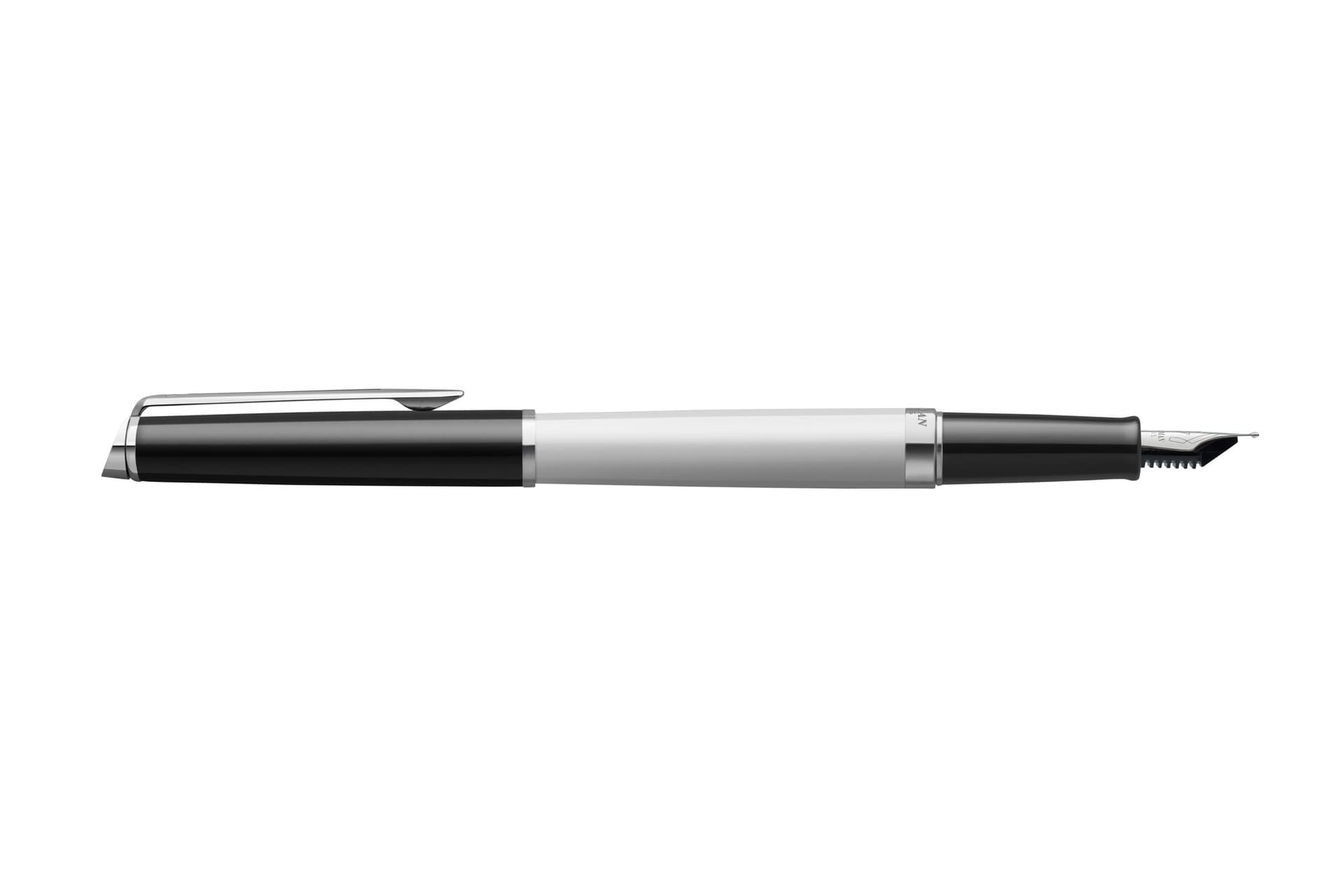 Vulpen Waterman Hémisphère Colour Blocking black en white CT fijn 5