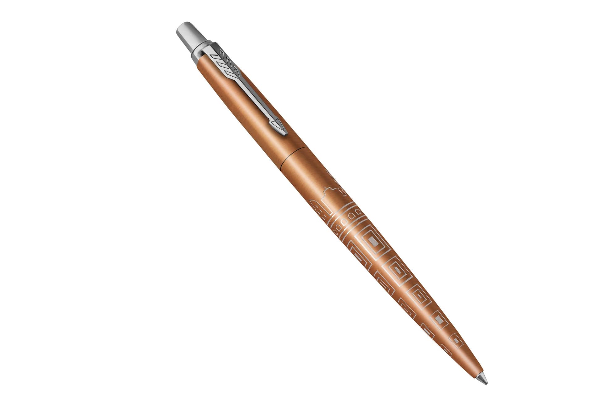Balpen Parker Jotter special edition Rome bronze CT medium 4