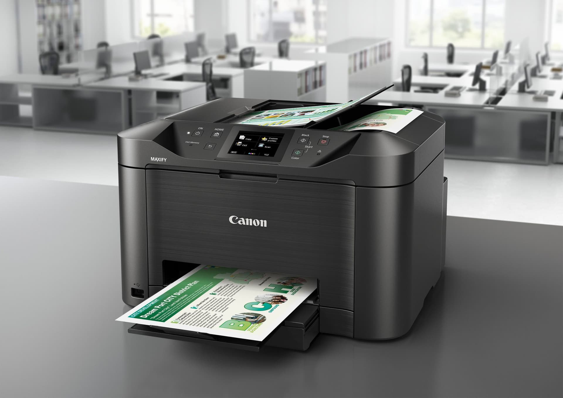 Multifunctional inktjet printer Canon MAXIFY MB5150 4