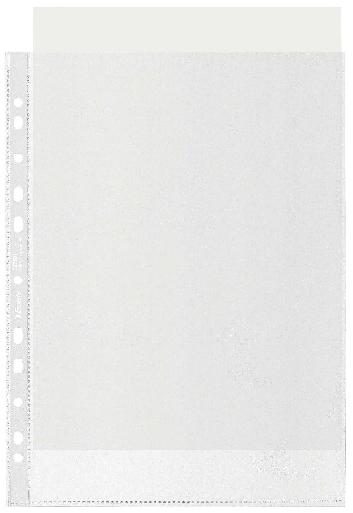 Showtas Esselte recycle PP A4 100µ 11-gaats 50 stuks 2