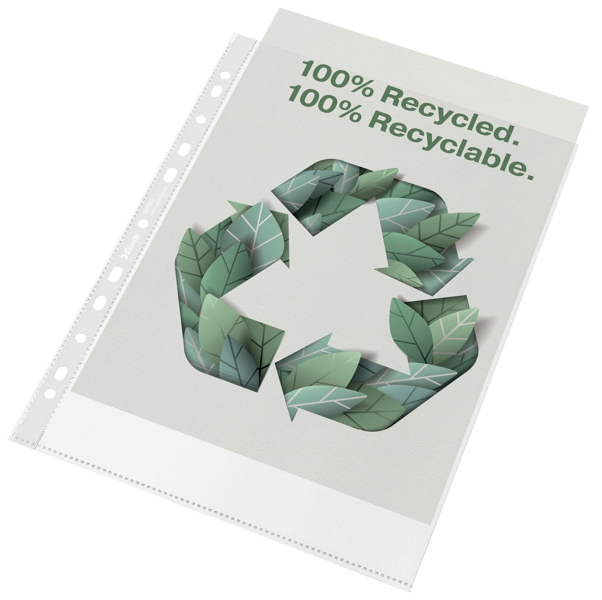 Showtas Esselte recycle PP A4 100µ 11-gaats 50 stuks 3