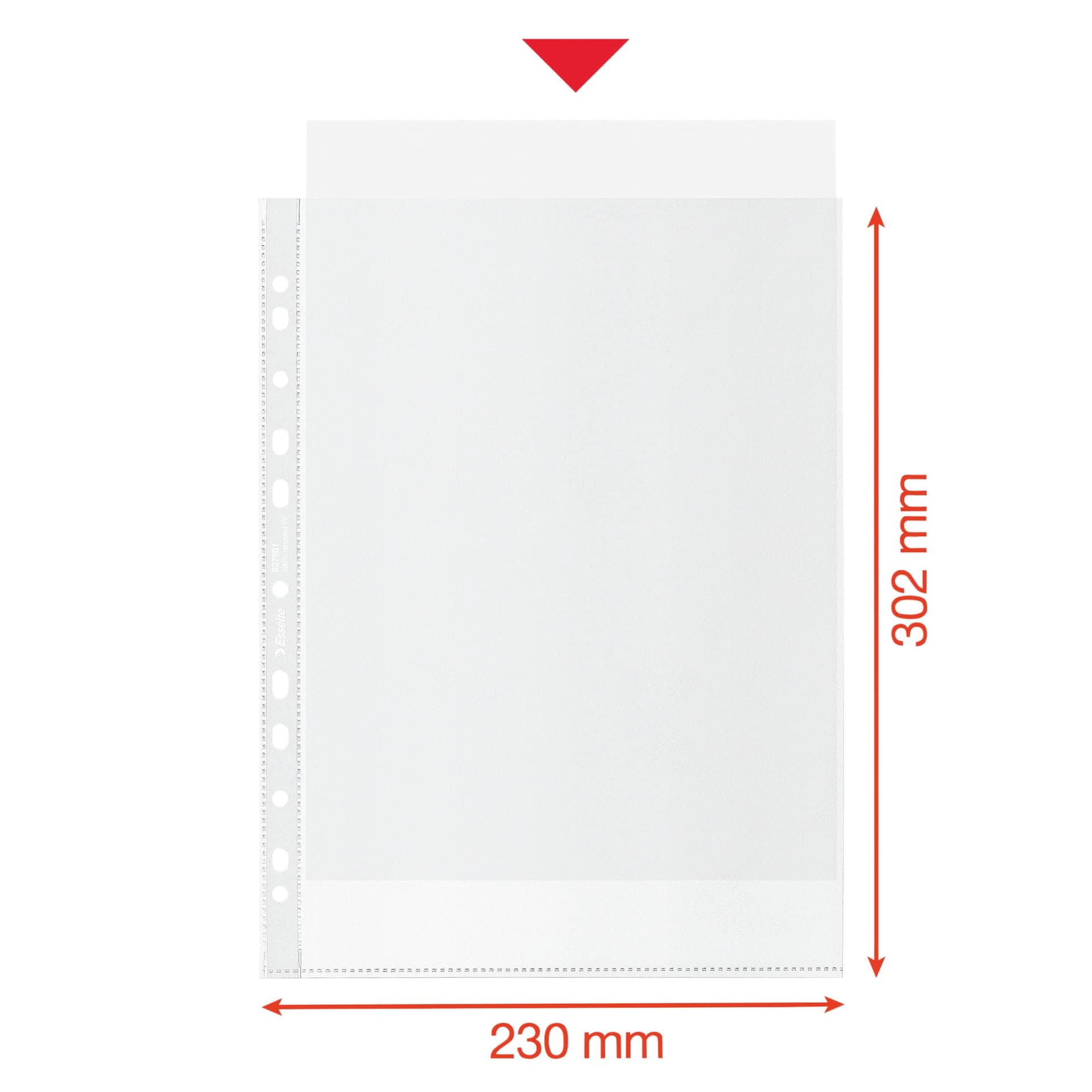 Showtas Esselte recycle PP A4 100µ 11-gaats 50 stuks 4