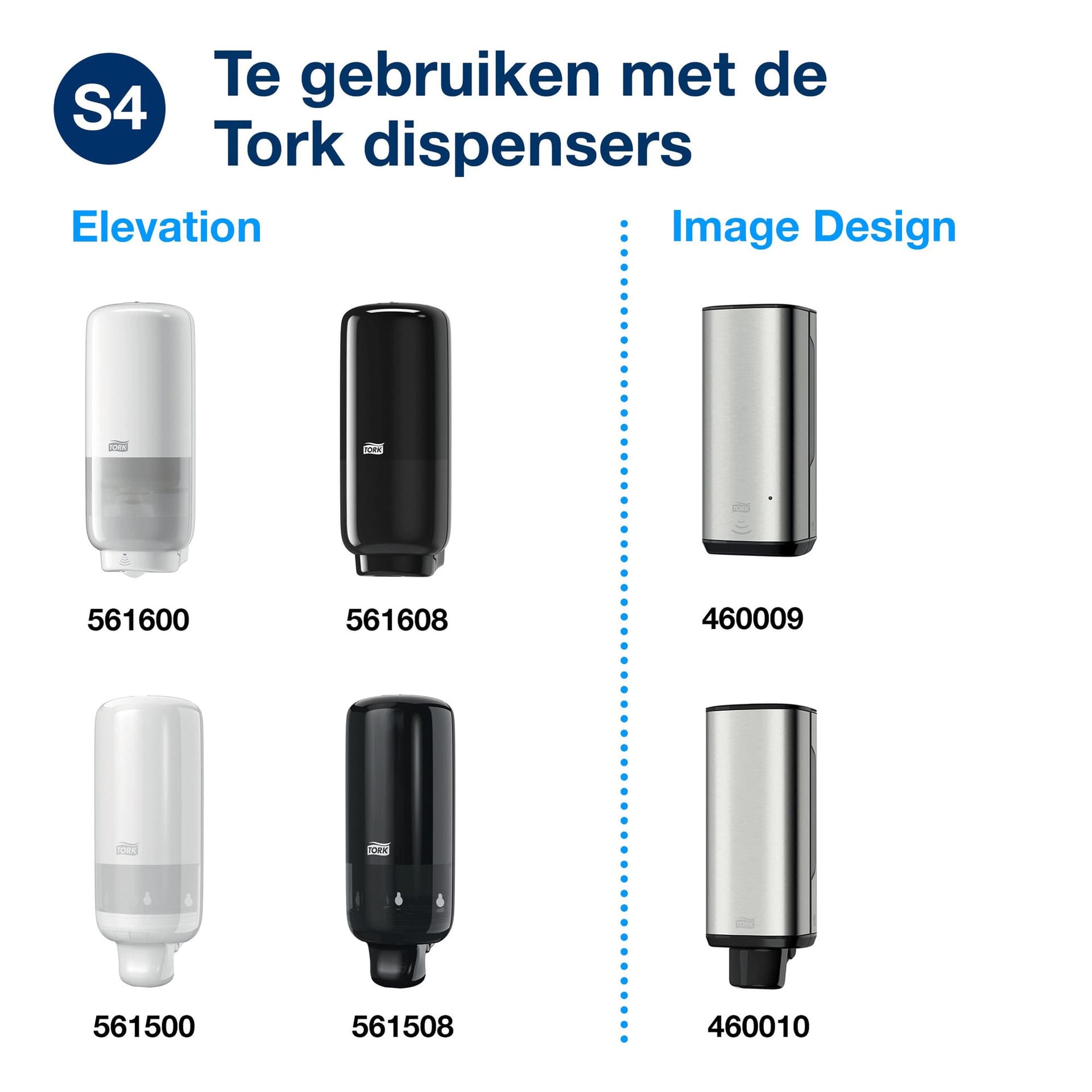 Handzeep Tork S4 Premium schuim 1000ml luxe 524901 3