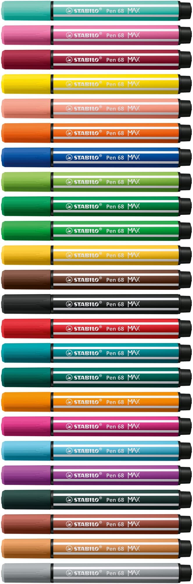 Viltstift STABILO Pen 68/26 Max abrikoos 4