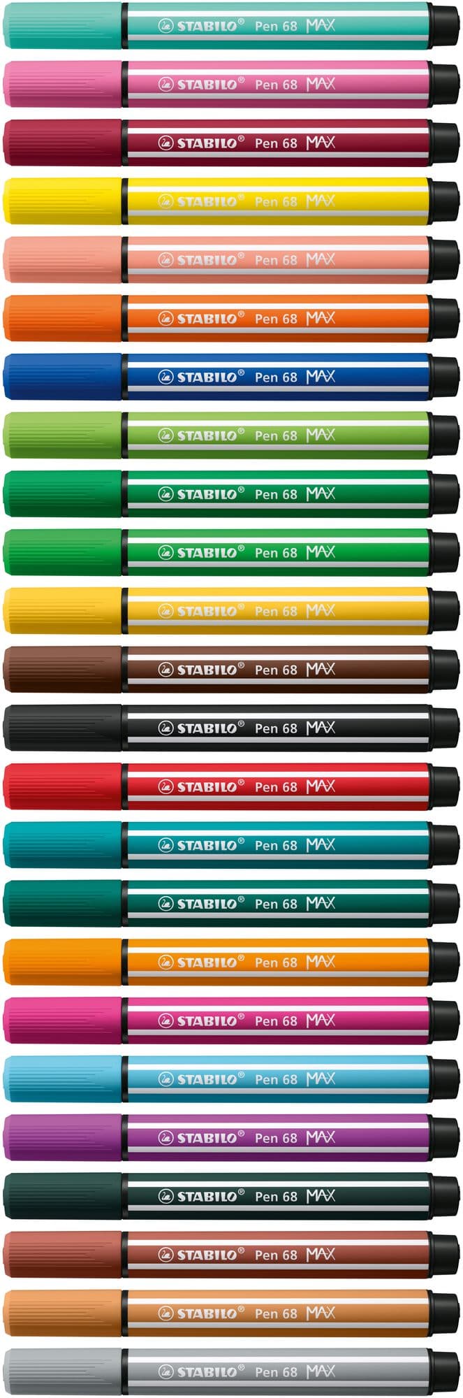 Viltstift STABILO Pen 68/44 Max geel 4