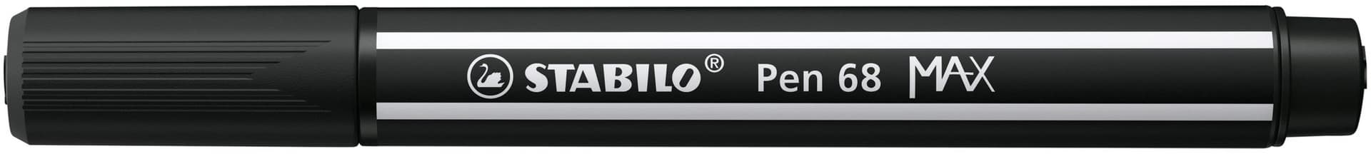 Viltstift STABILO Pen 68/46 Max zwart 2