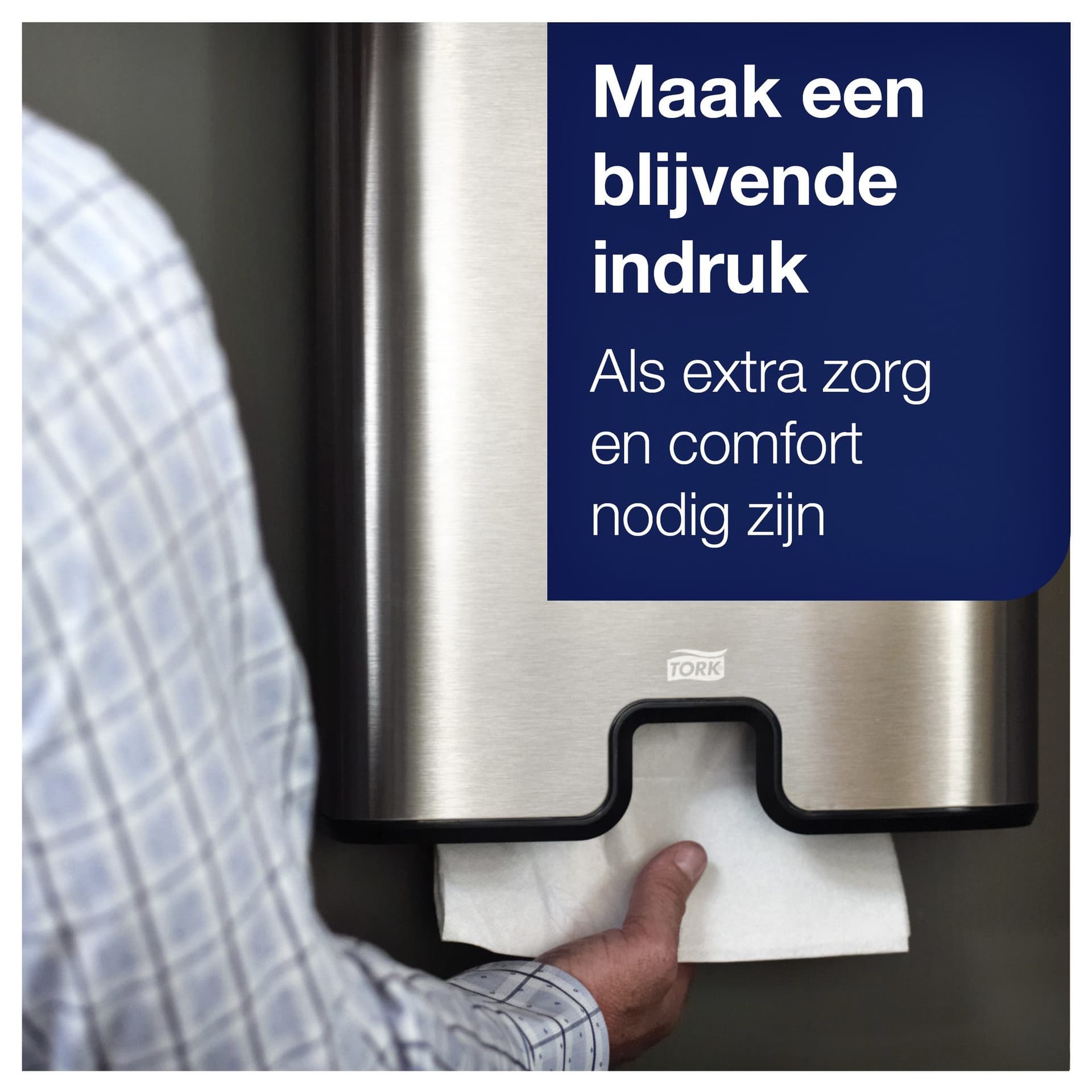 Handdoek Tork H2 Xpress Advanced multifold 2-laags 212x340mm 21x136 vel wit 120399 3