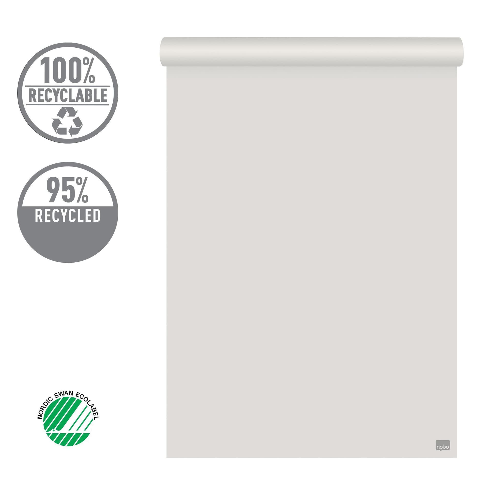 Flipoverpapier Nobo premium 60x85cm dubbelzijdig rol 50 vel 5