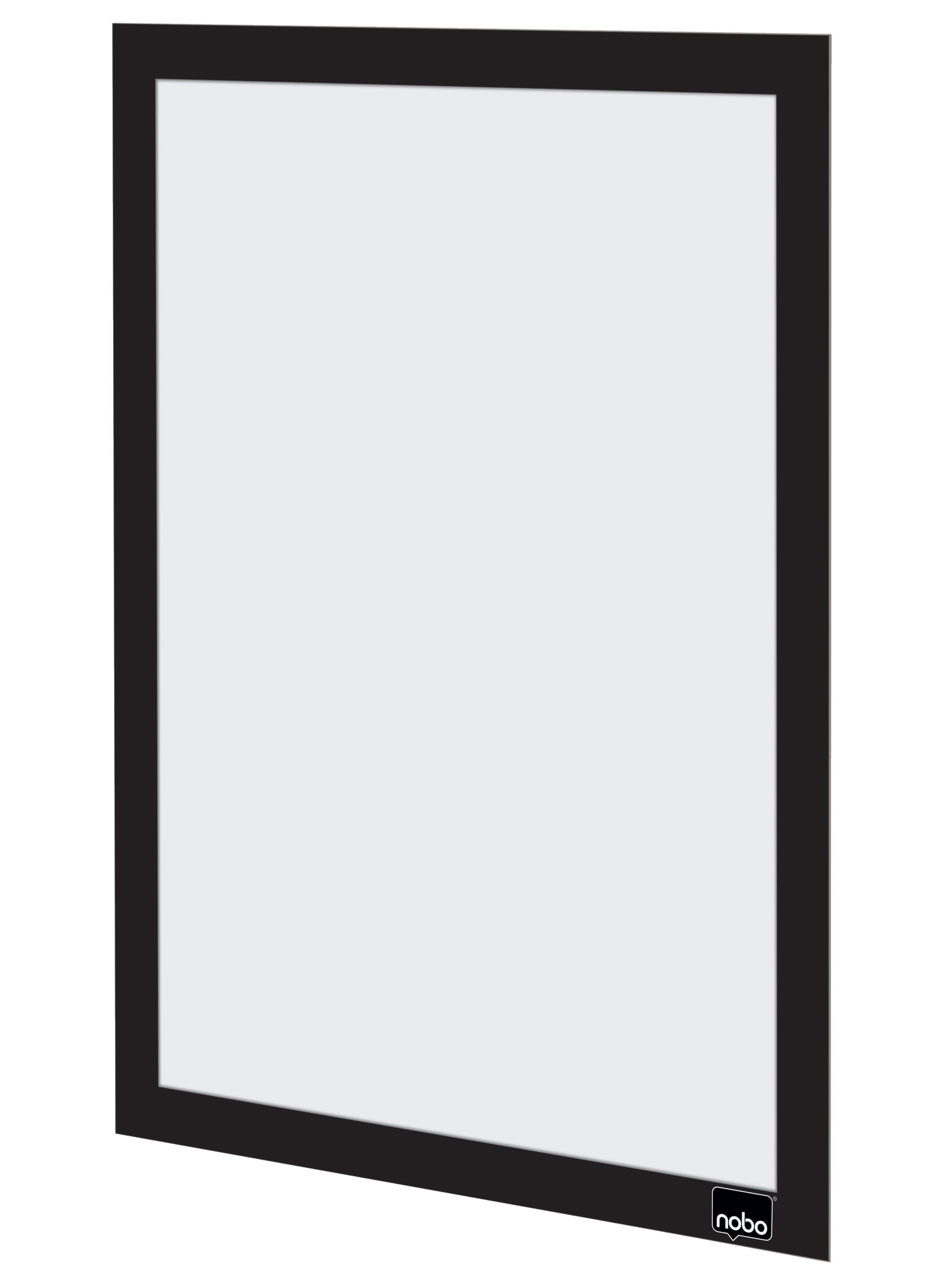 Infokader Nobo zelfklevend A4 zwart 2 stuks 2