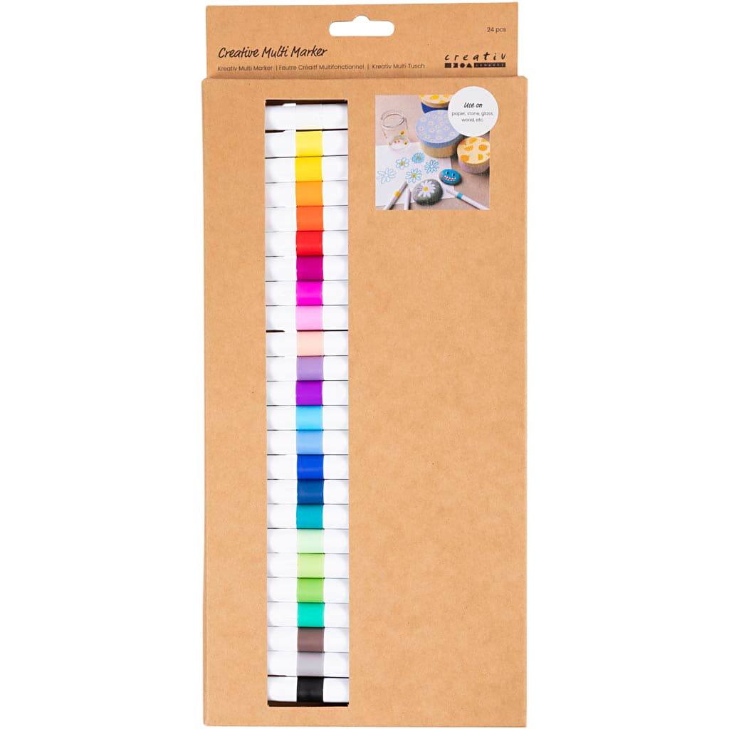 Multistift Creativ Company 4mm set à 24 kleuren 2