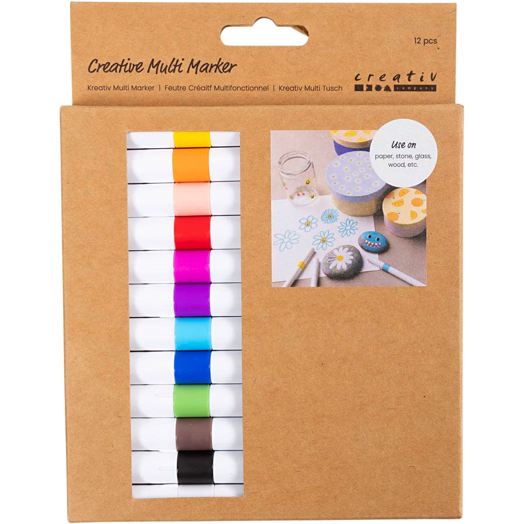 Multistift Creativ Company 4mm set à 12 kleuren 2