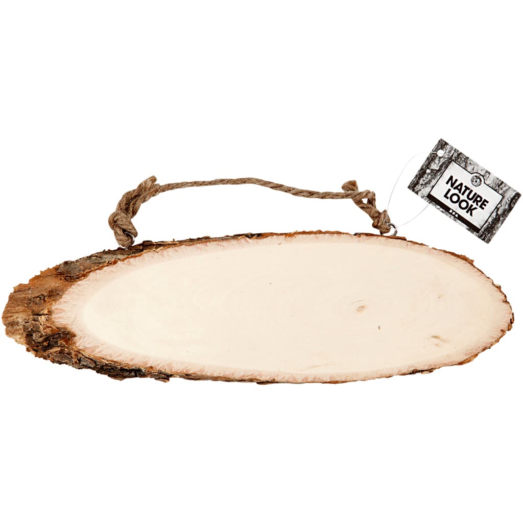 Deurbordje Creativ Company hoogte 6-10cm breedte 23-28cm hout 2