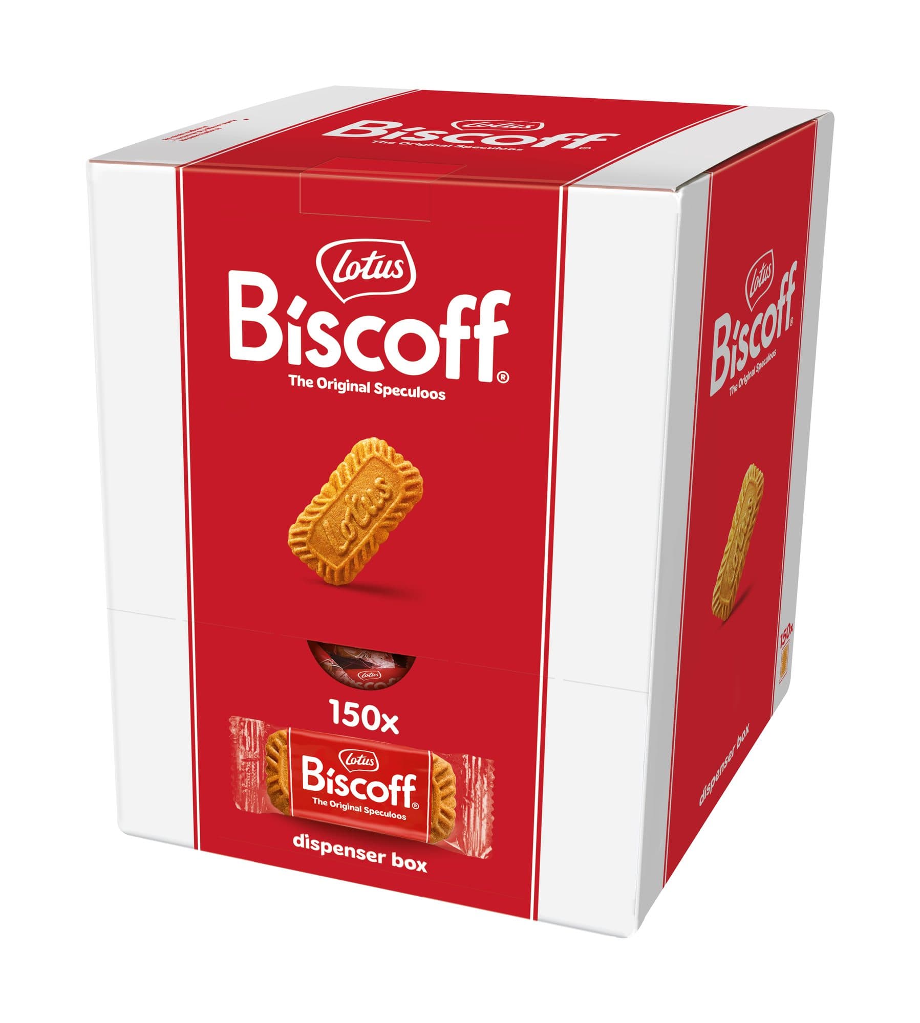 Koekjes Lotus Biscoff speculoos dispenser 150 stuks 3