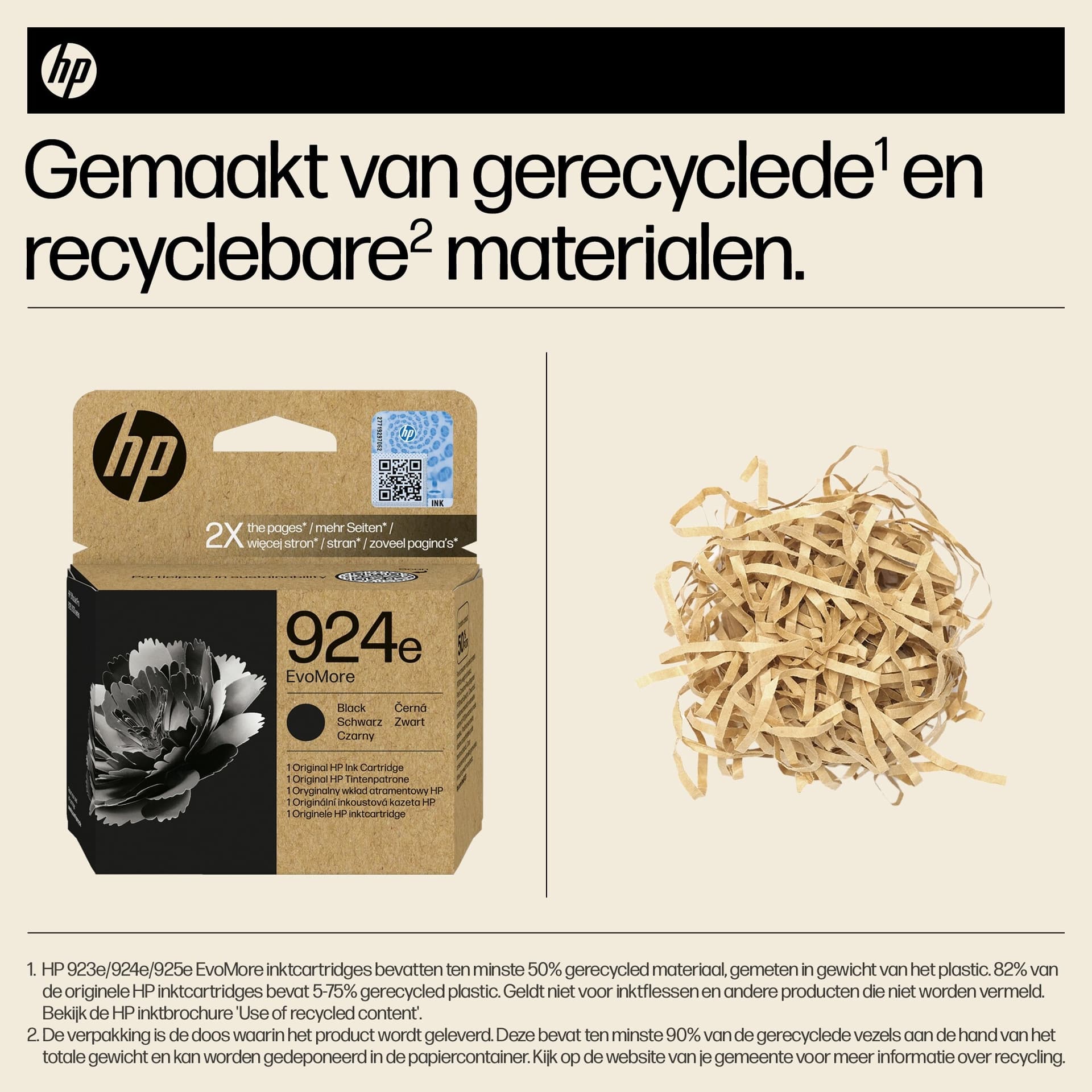 Inktcartridge HP 4K0V0NE 924E Evomore zwart 3