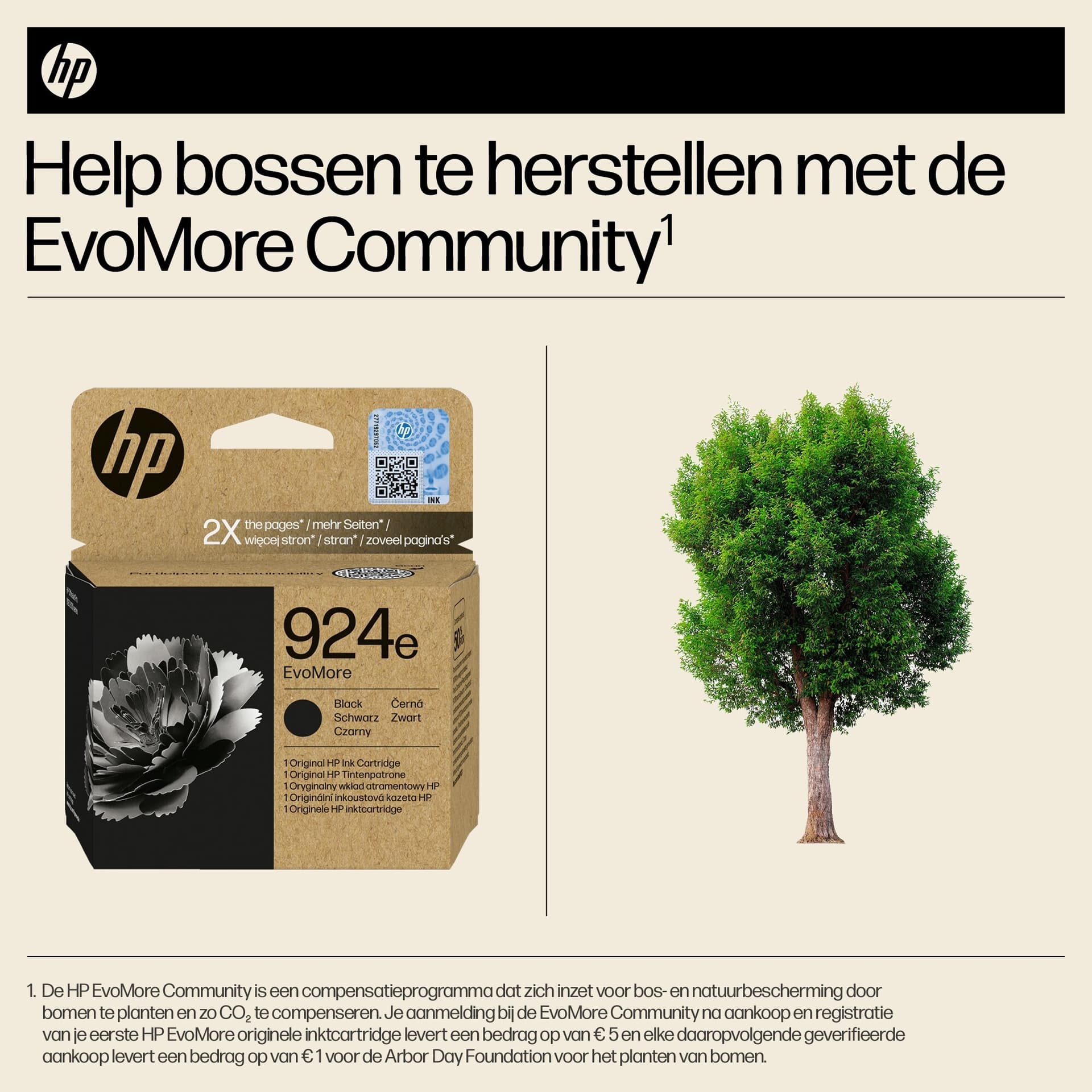 Inktcartridge HP 4K0V0NE 924E Evomore zwart 4
