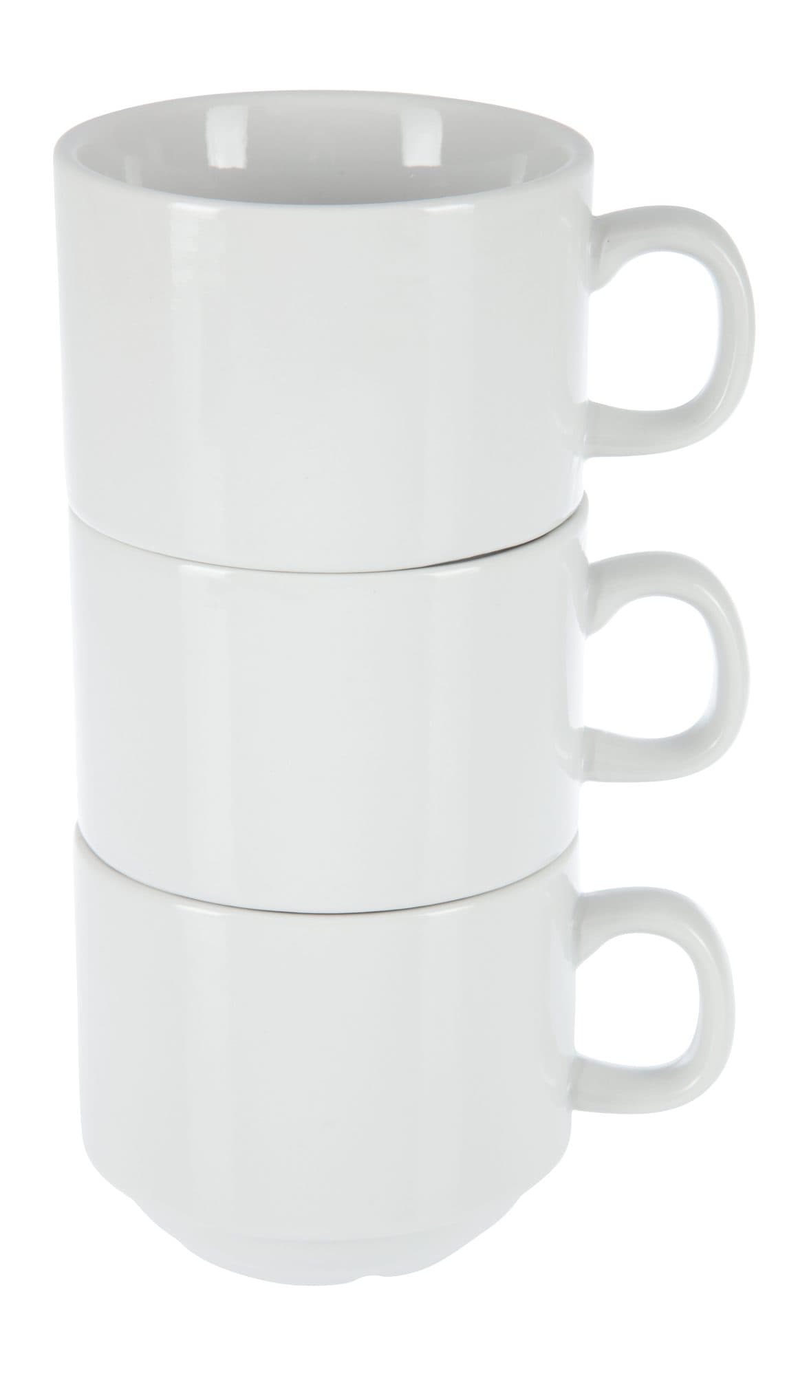 Theekop Olympia Whiteware 200 ml doos 12 stuks wit 2