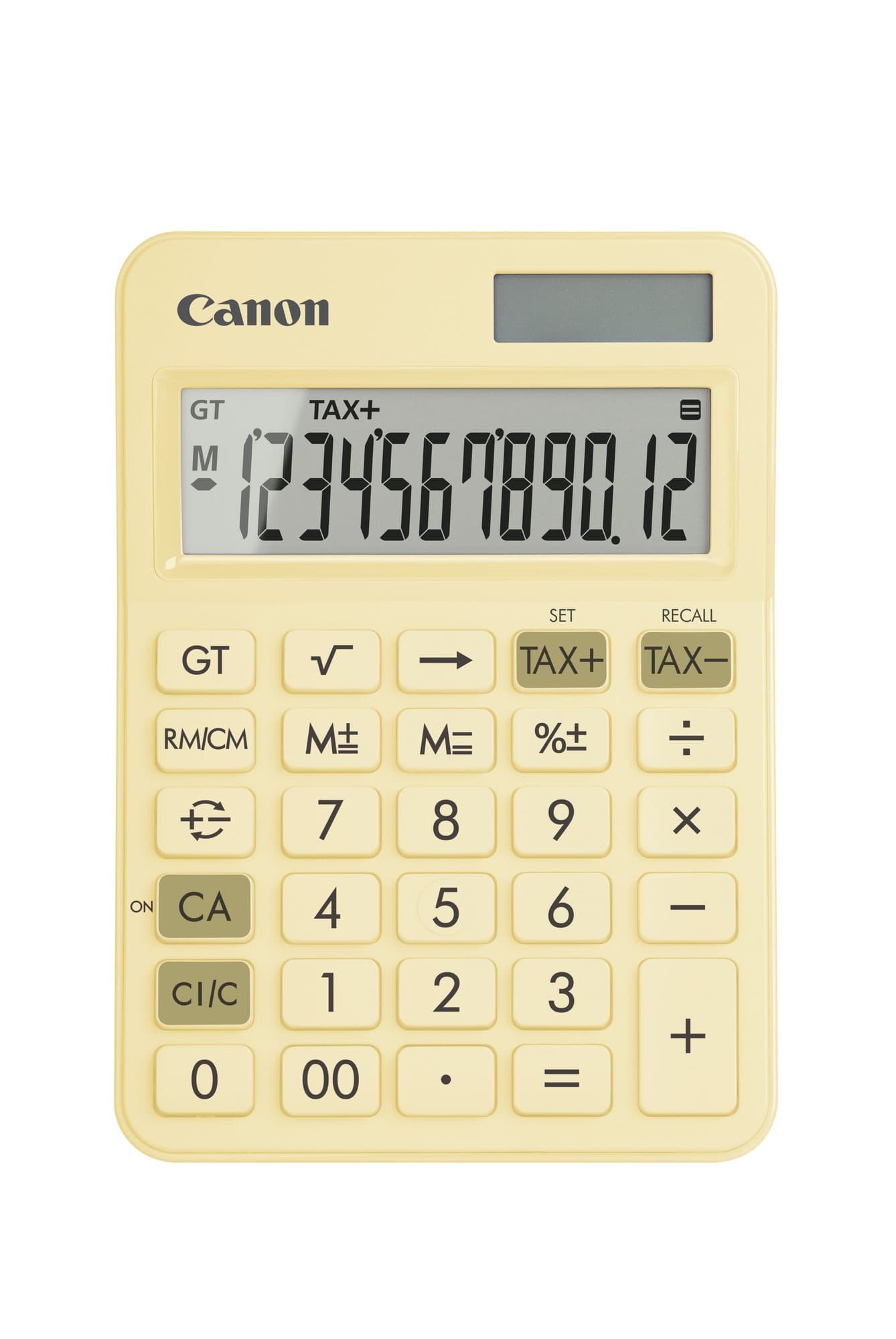 Rekenmachine Canon LS-125KB geel
