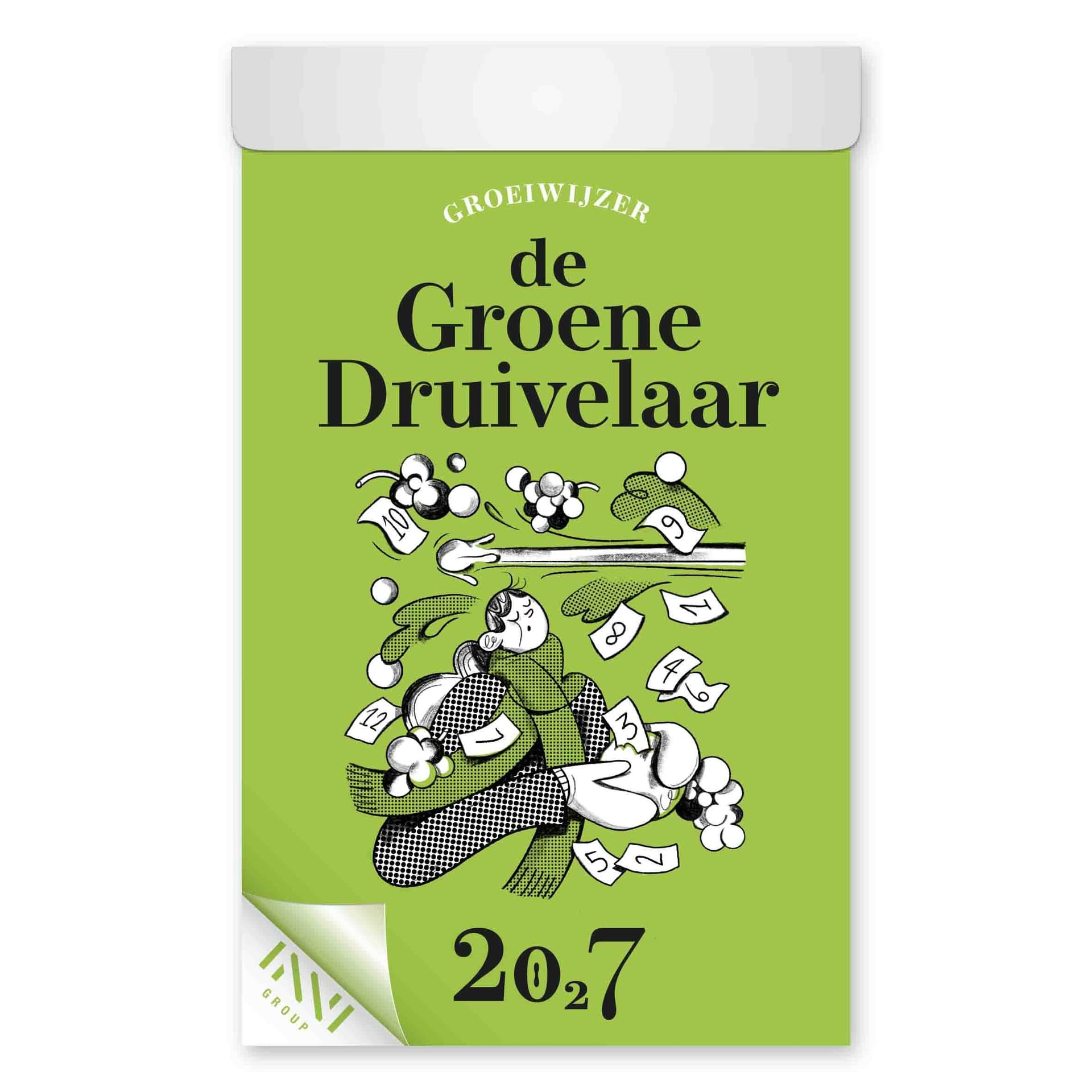 Dagscheurkalender 2027 de Groene Druivelaar