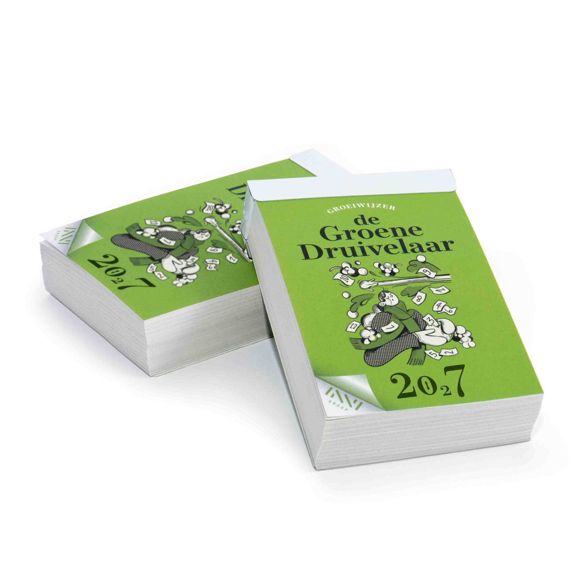 Dagscheurkalender 2027 de Groene Druivelaar 2