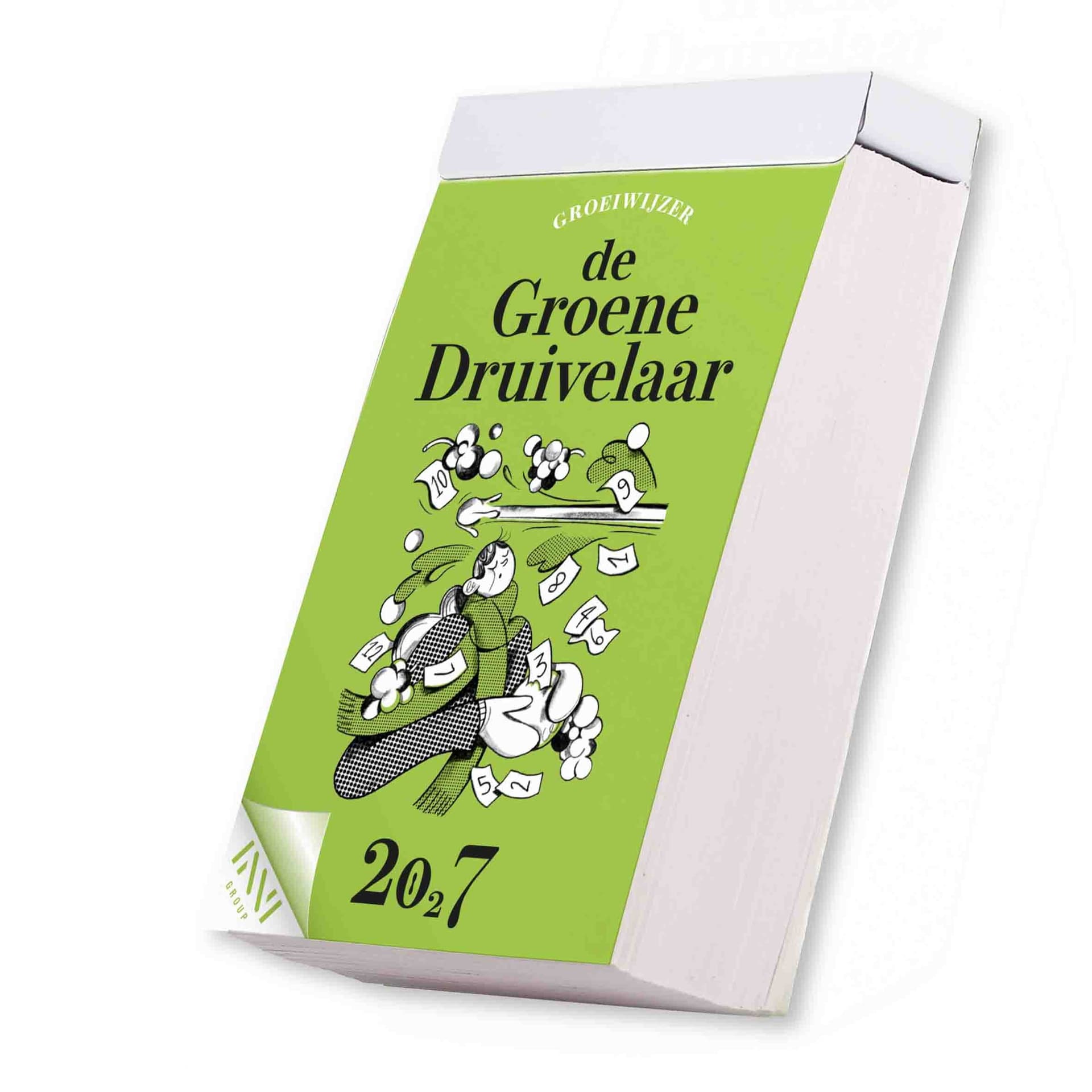 Dagscheurkalender 2027 de Groene Druivelaar 3
