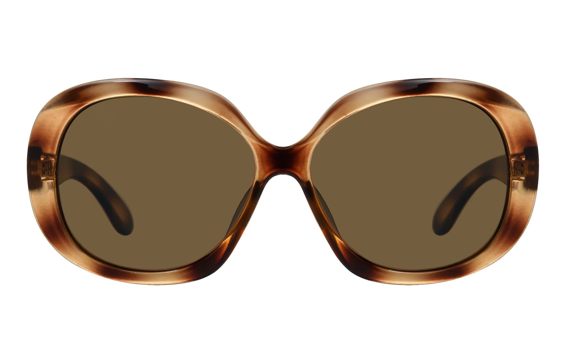 Zonnebril Montana met bruin gepolariseerd glas glans demi